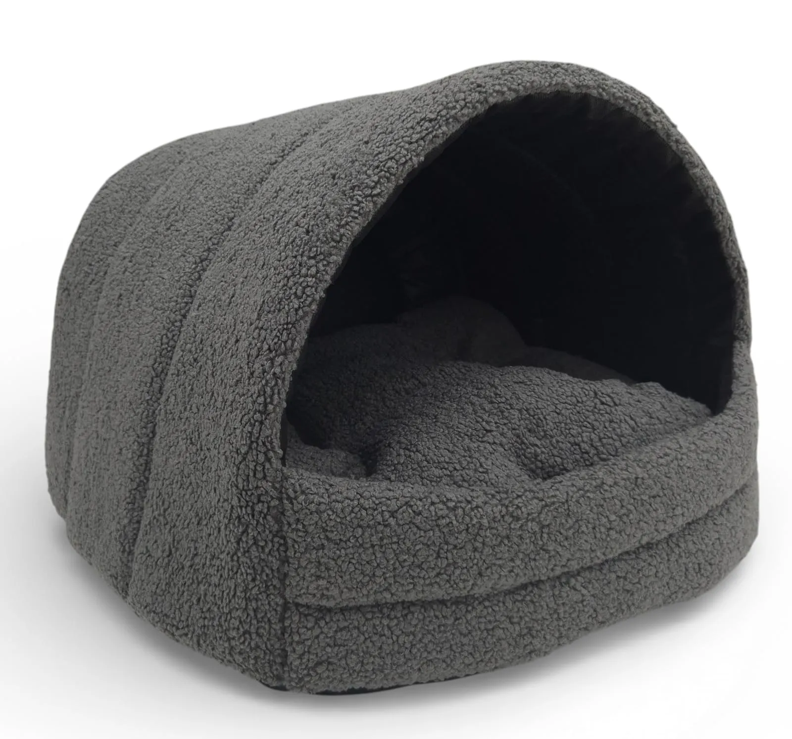 ODOLPLUSZ Cuccia per cani per interni | Cani Casa Gatto | 2 misure confortevoli e lavabili (grigio scuro, M) - immagine 5