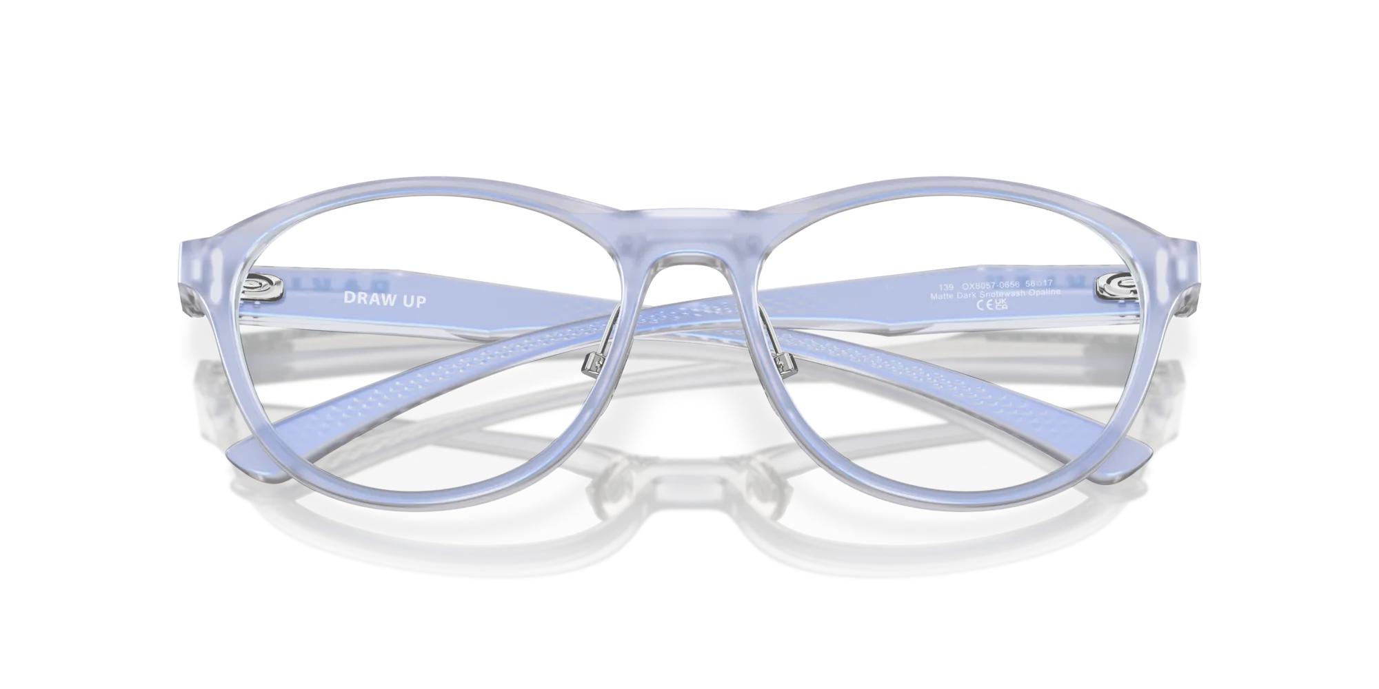 Oakley OX8057 DRAW UP 805706 Montature da vista O_Matter Blu Rotonda Normale - immagine 2