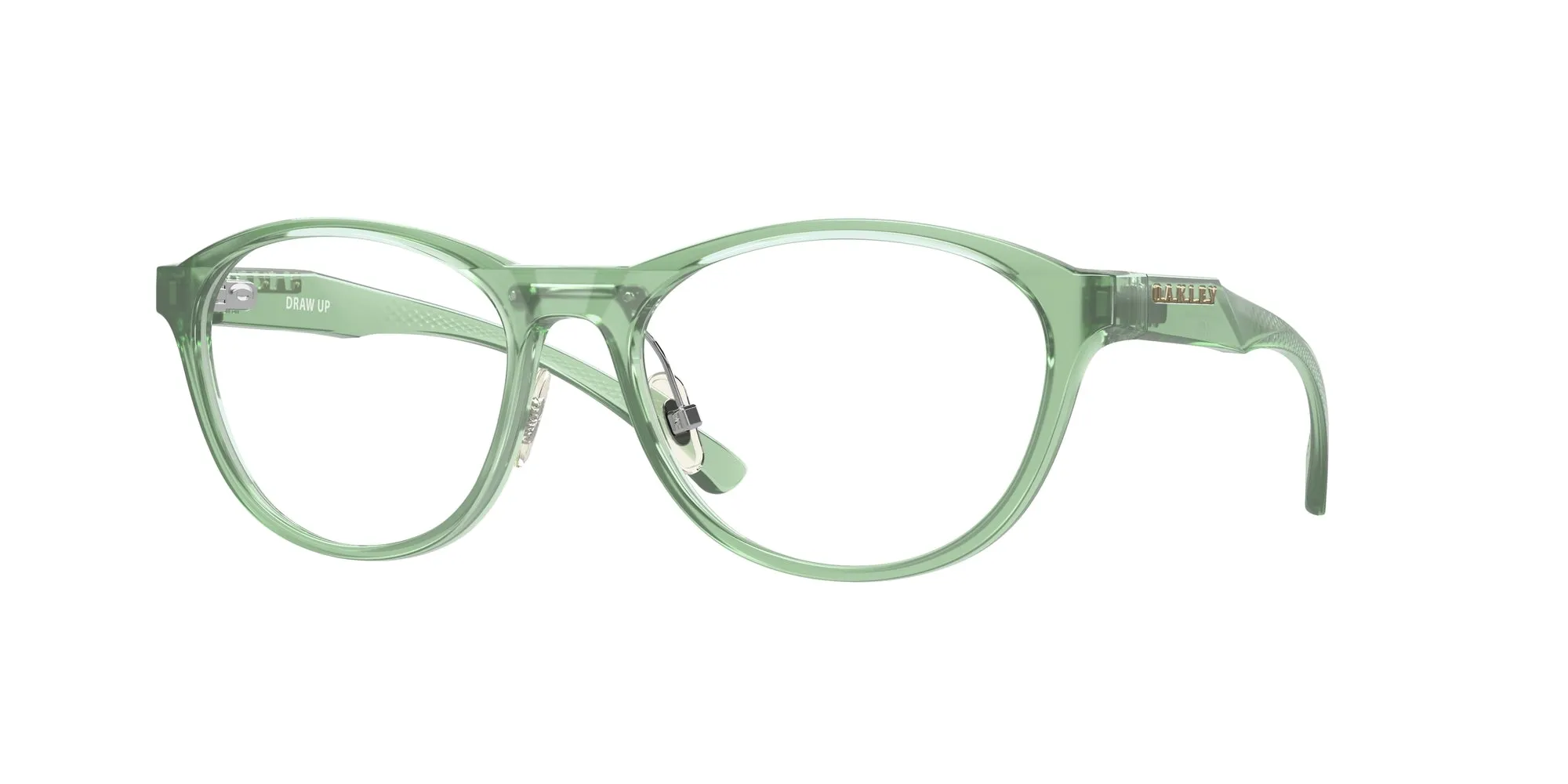 Oakley OX8057 DRAW UP 805705 Montature da vista O_Matter Verde Rotonda Normale - immagine 1
