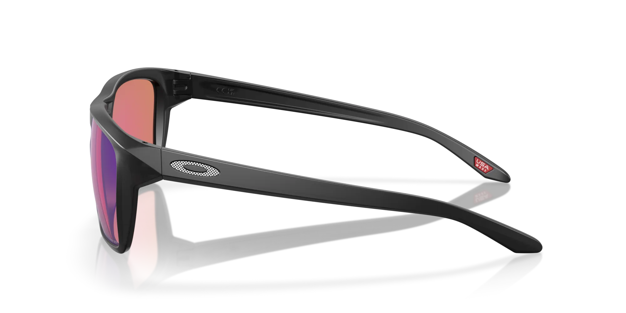 Oakley OO9448 SYLAS 944841 Occhiali da sole O_Matter Nero Viola Squadrata Normale Prizm - immagine 4