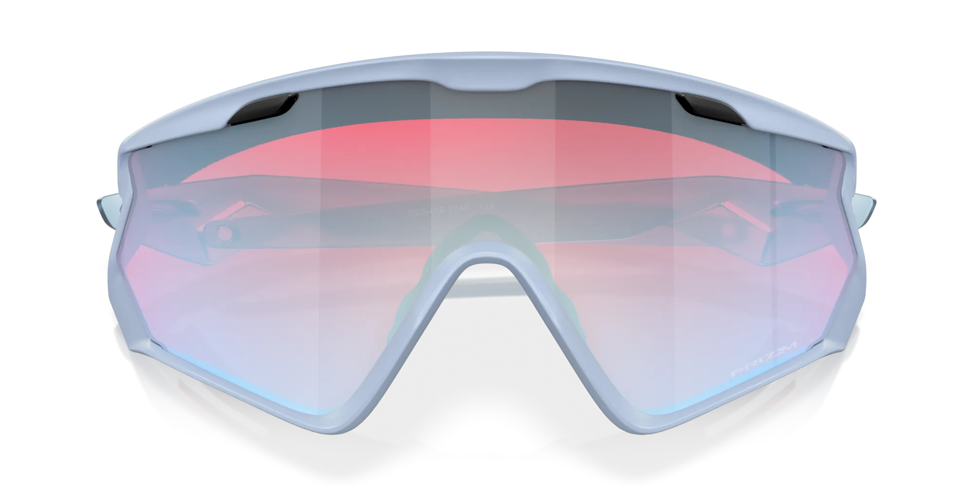 Oakley OO9418 WIND JACKET 2.0 941827 Occhiali da sole O_Matter Blu Rosso Maschera Normale Prizm - immagine 2