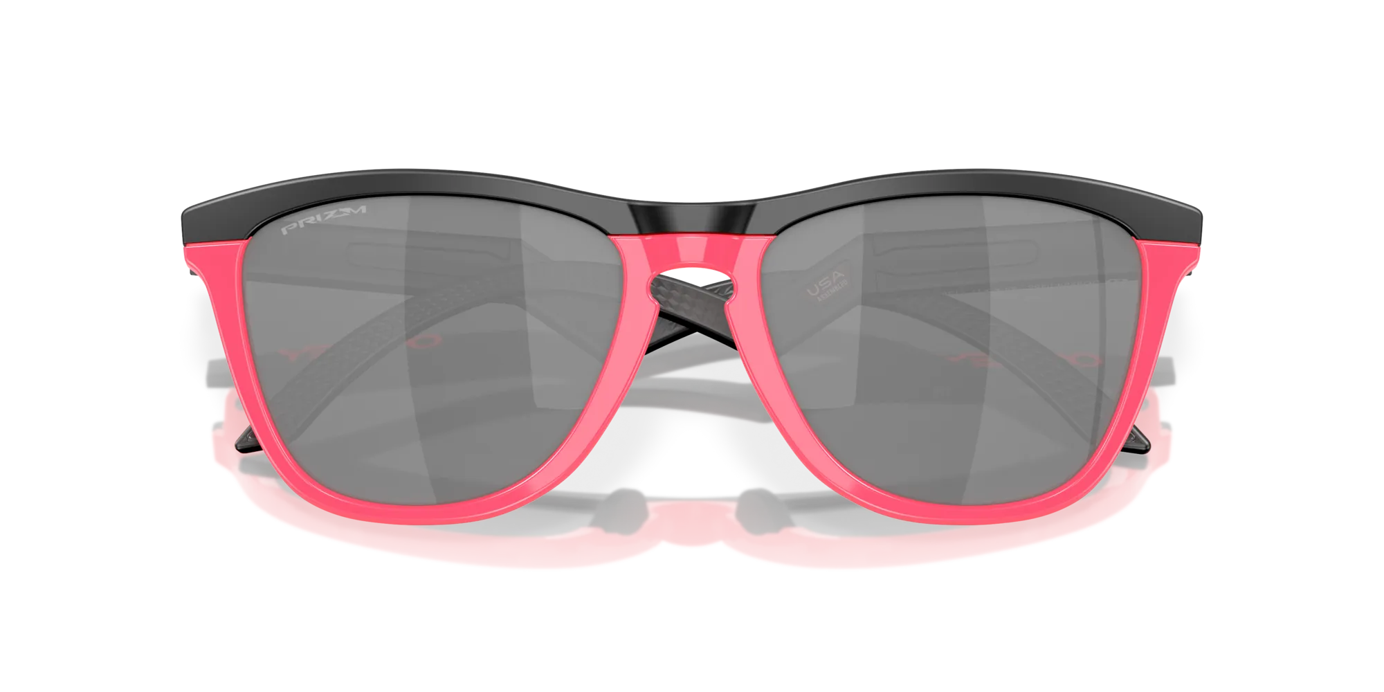 Oakley OO9289 FROGSKINS HYBRID 928904 Occhiali da sole O_Matter Nero Grigio Rotonda Normale Prizm - immagine 2