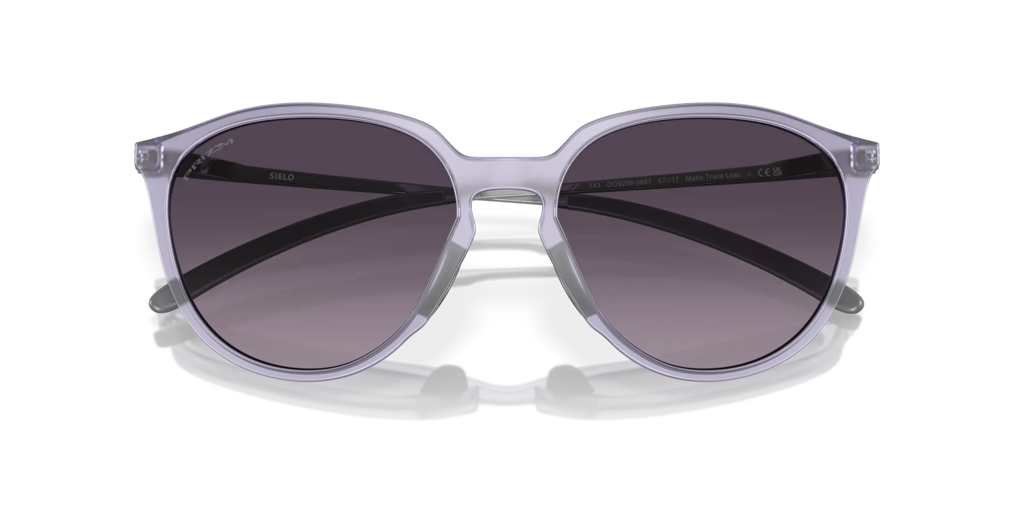 Oakley OO9288 SIELO 928806 Occhiali da sole O_Matter Viola Grigio Rotonda Normale Sfumato - immagine 2