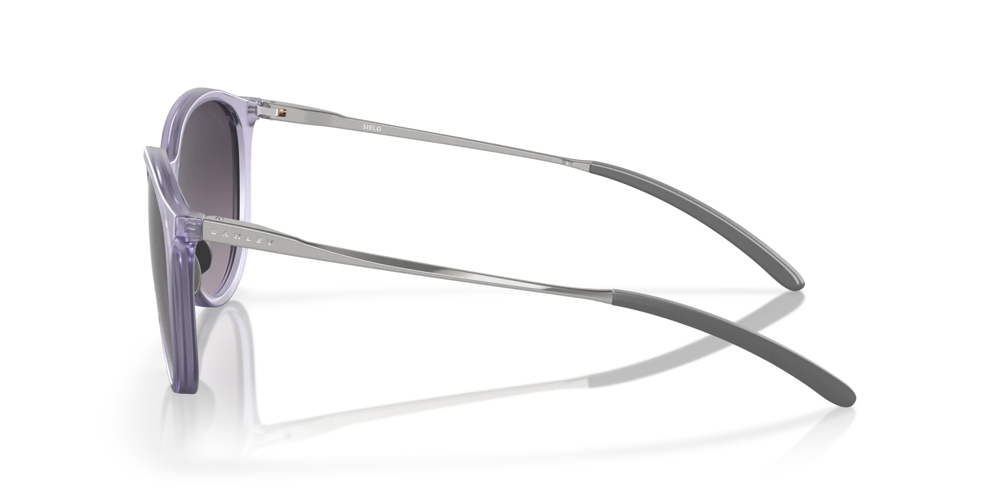 Oakley OO9288 SIELO 928806 Occhiali da sole O_Matter Viola Grigio Rotonda Normale Sfumato - immagine 4