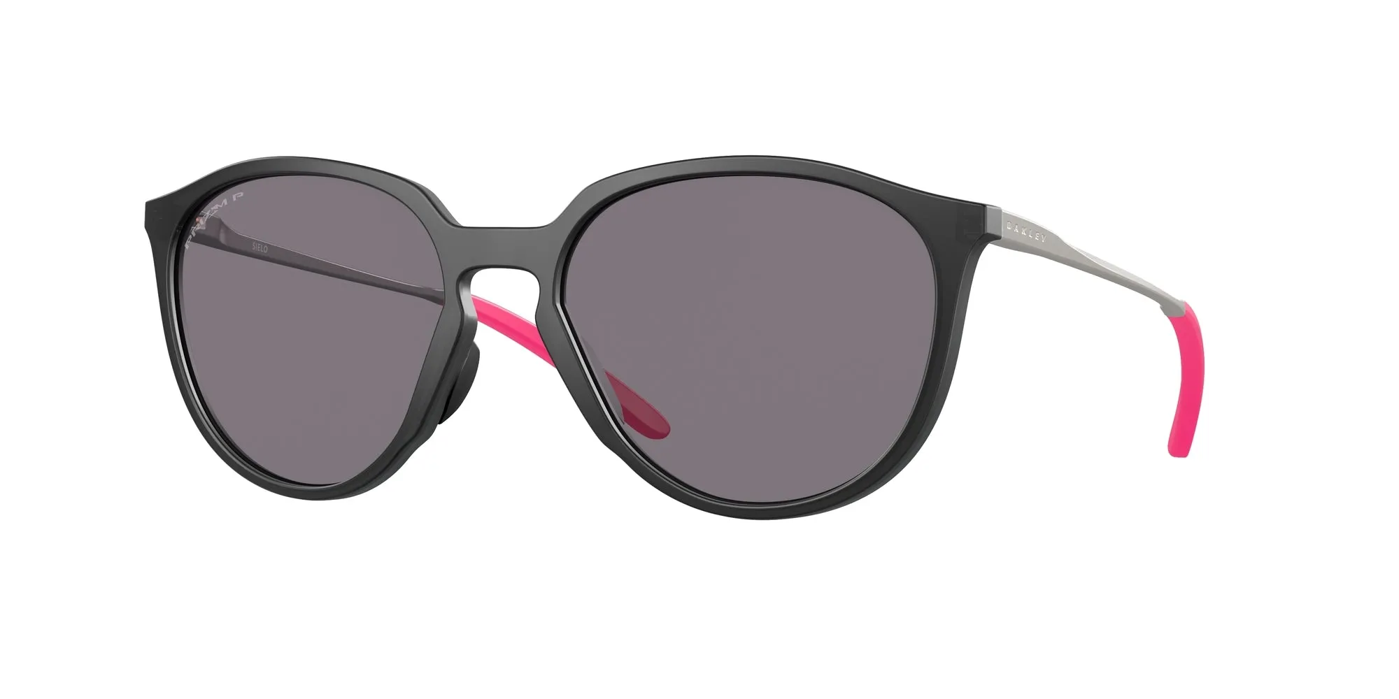 Oakley OO9288 SIELO 928801 Occhiali da sole O_Matter Nero Grigio Rotonda Polarizzata Prizm - immagine 1