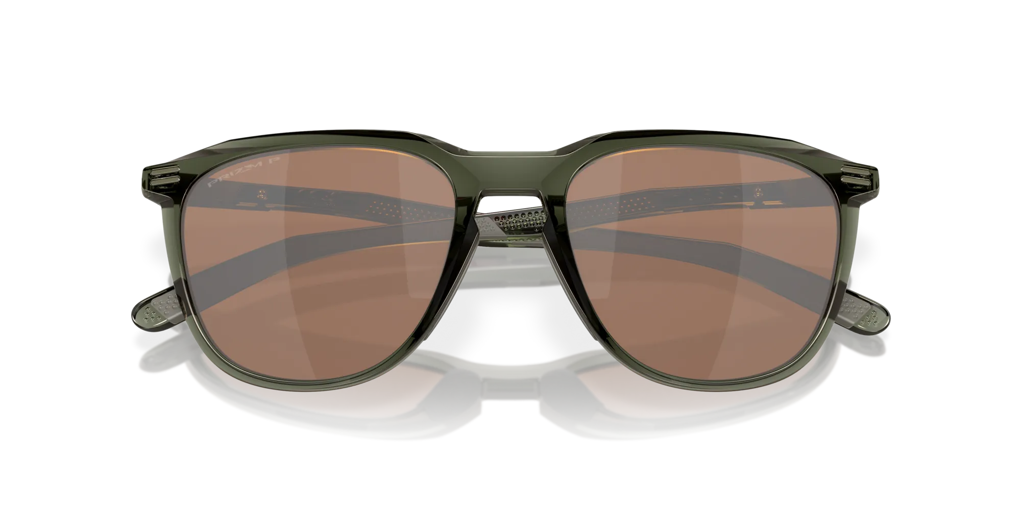 Oakley OO9286 THURSO 928603 Occhiali da sole O_Matter Verde Marrone Squadrata Polarizzata Prizm - immagine 2