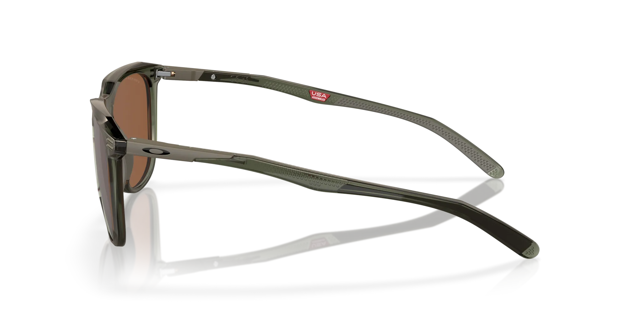 Oakley OO9286 THURSO 928603 Occhiali da sole O_Matter Verde Marrone Squadrata Polarizzata Prizm - immagine 4