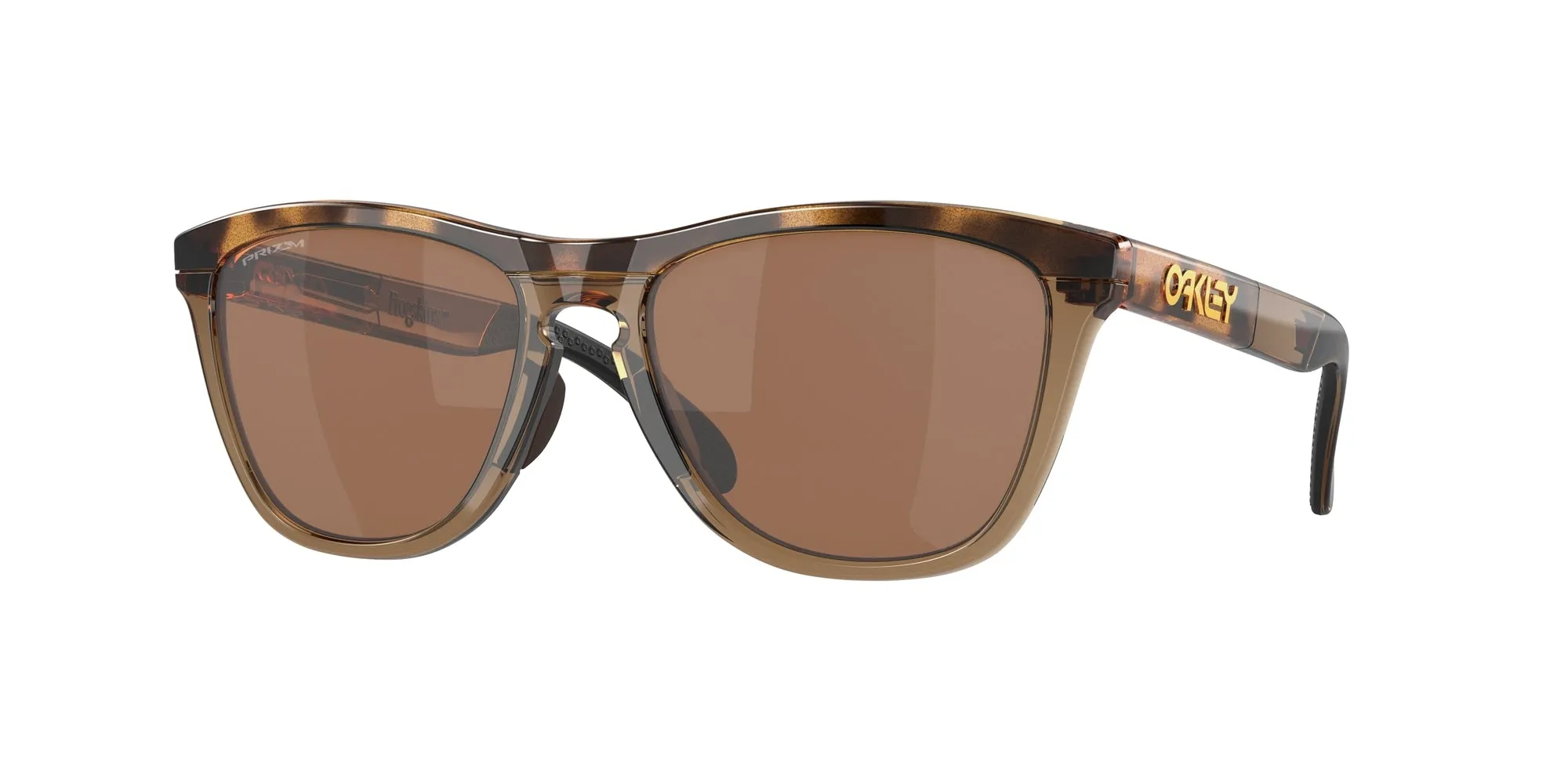 Oakley OO9284 FROGSKINS RANGE 928407 Occhiali da sole O_Matter Marrone Marrone Rotonda Polarizzata Prizm - immagine 1
