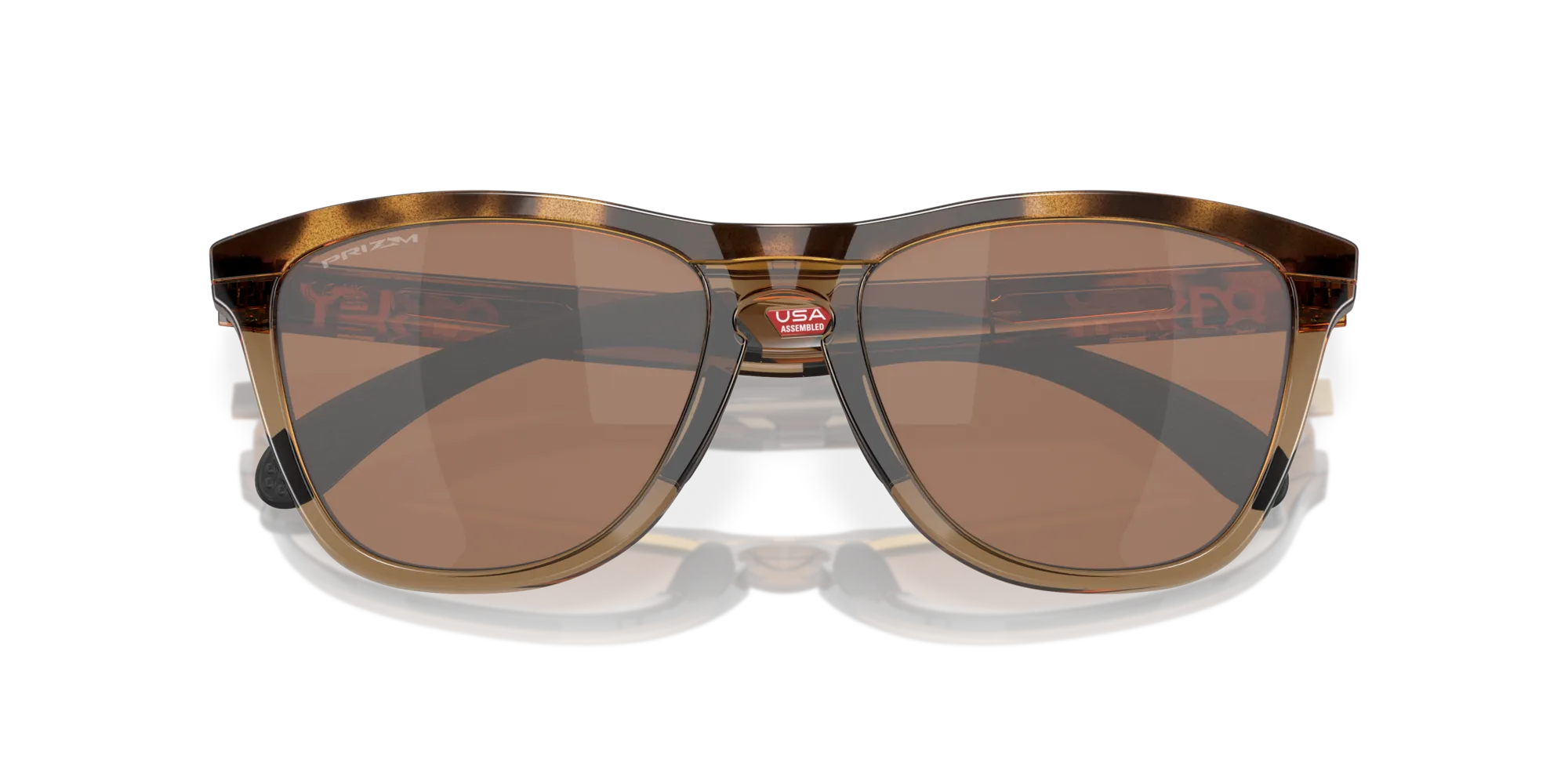 Oakley OO9284 FROGSKINS RANGE 928407 Occhiali da sole O_Matter Marrone Marrone Rotonda Polarizzata Prizm - immagine 2