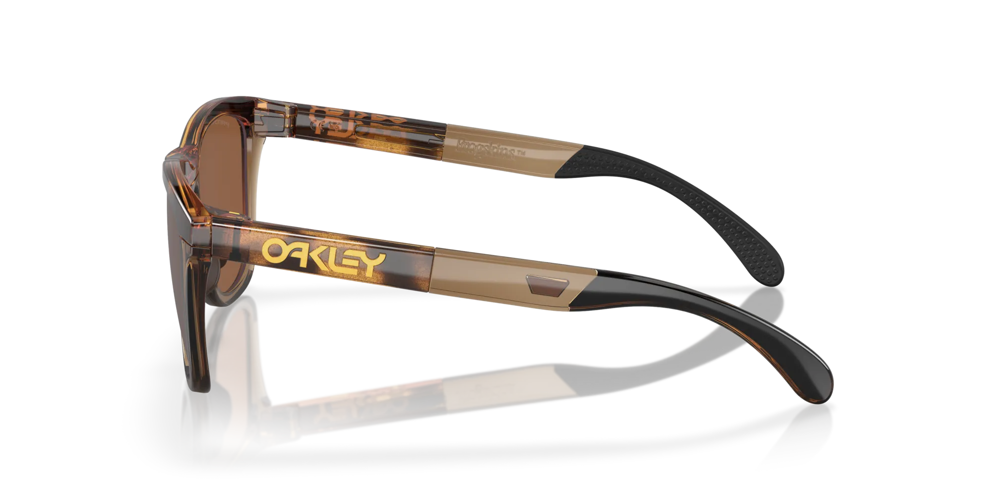 Oakley OO9284 FROGSKINS RANGE 928407 Occhiali da sole O_Matter Marrone Marrone Rotonda Polarizzata Prizm - immagine 4