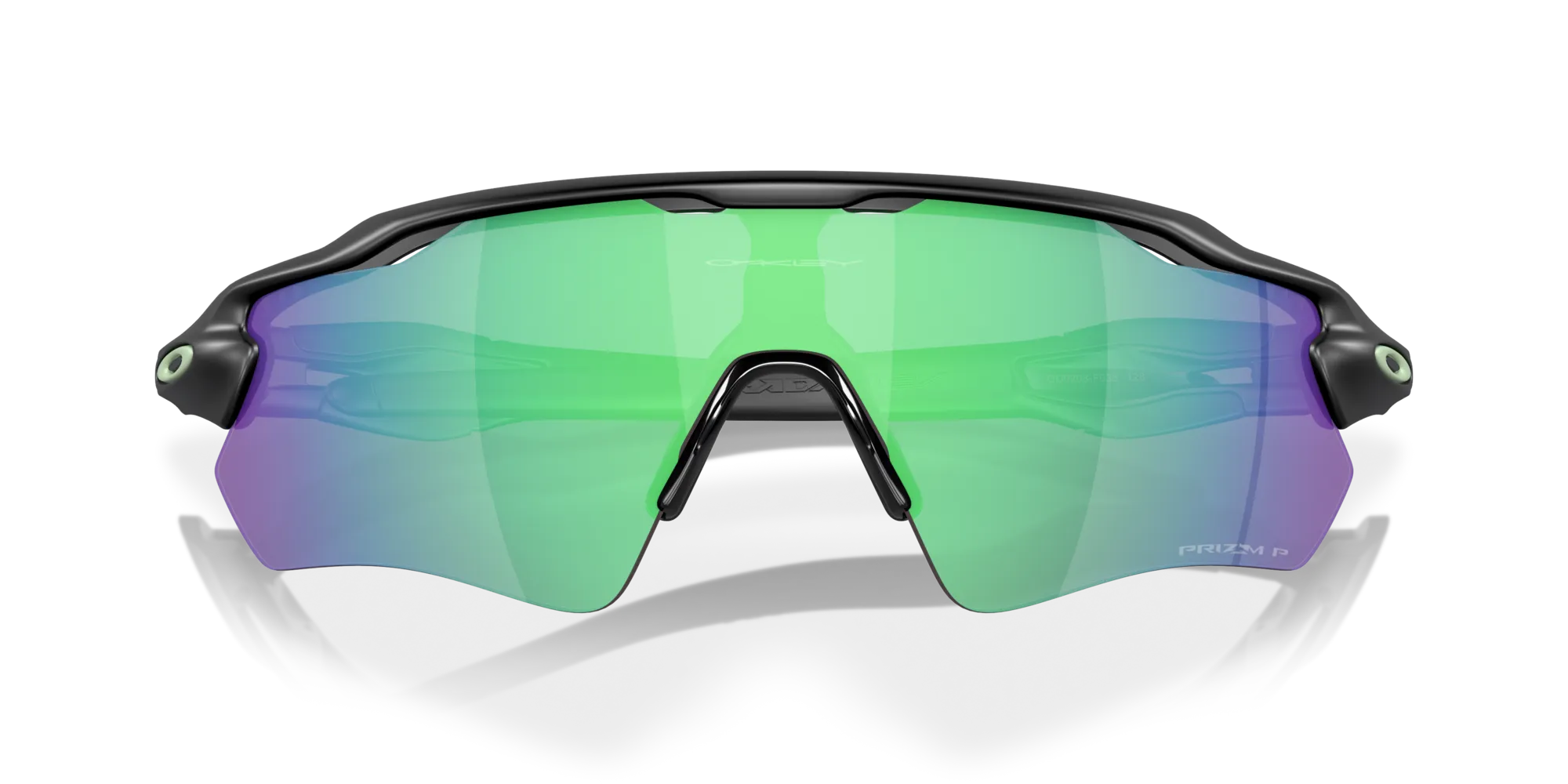 Oakley OO9208 RADAR EV PATH 9208F0 Occhiali da sole O_Matter Nero Verde Maschera Polarizzata Prizm - immagine 2