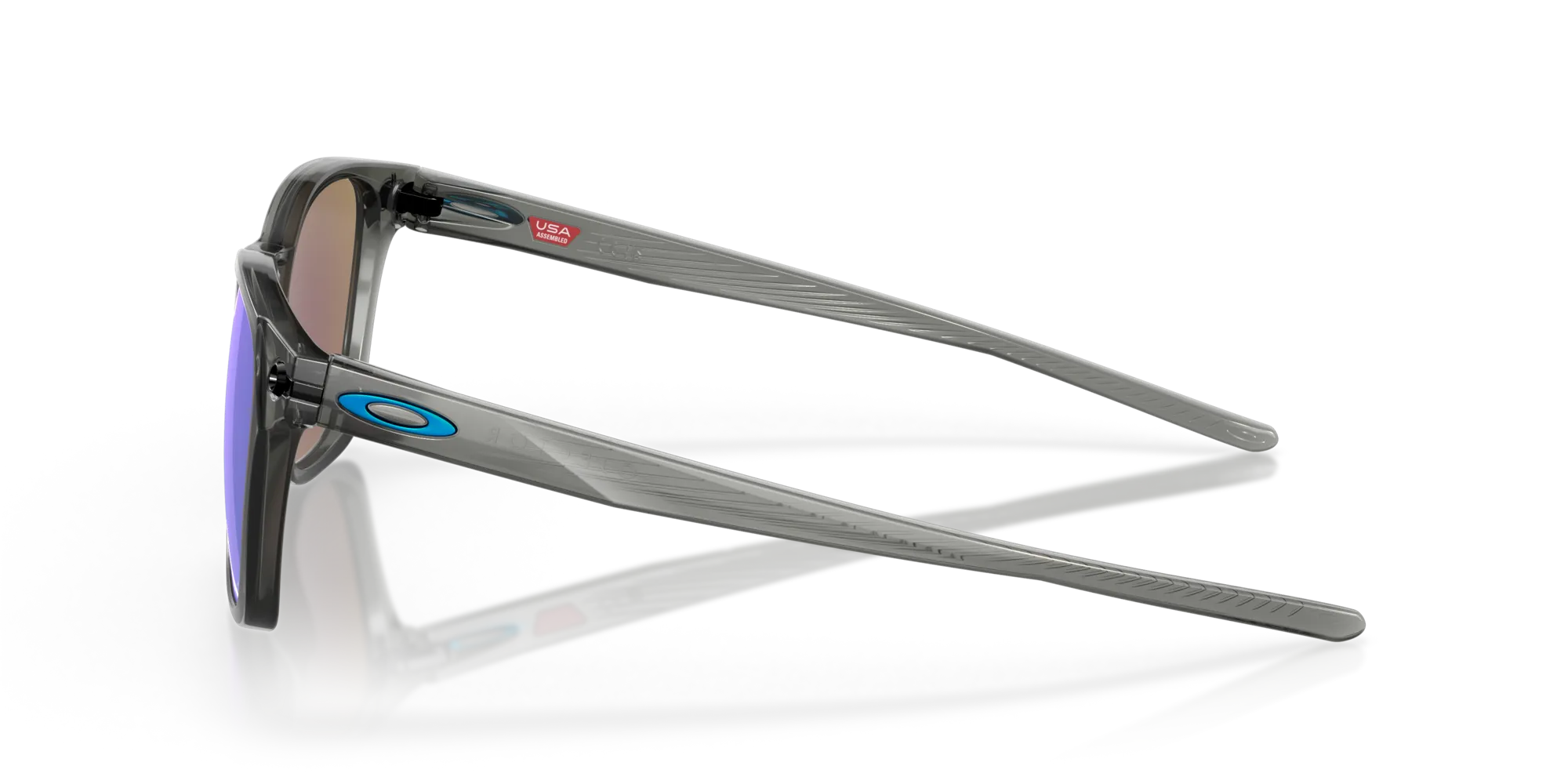 Oakley OO9018 OJECTOR 901814 Occhiali da sole O_Matter Grigio Blu Squadrata Polarizzata Prizm - immagine 4