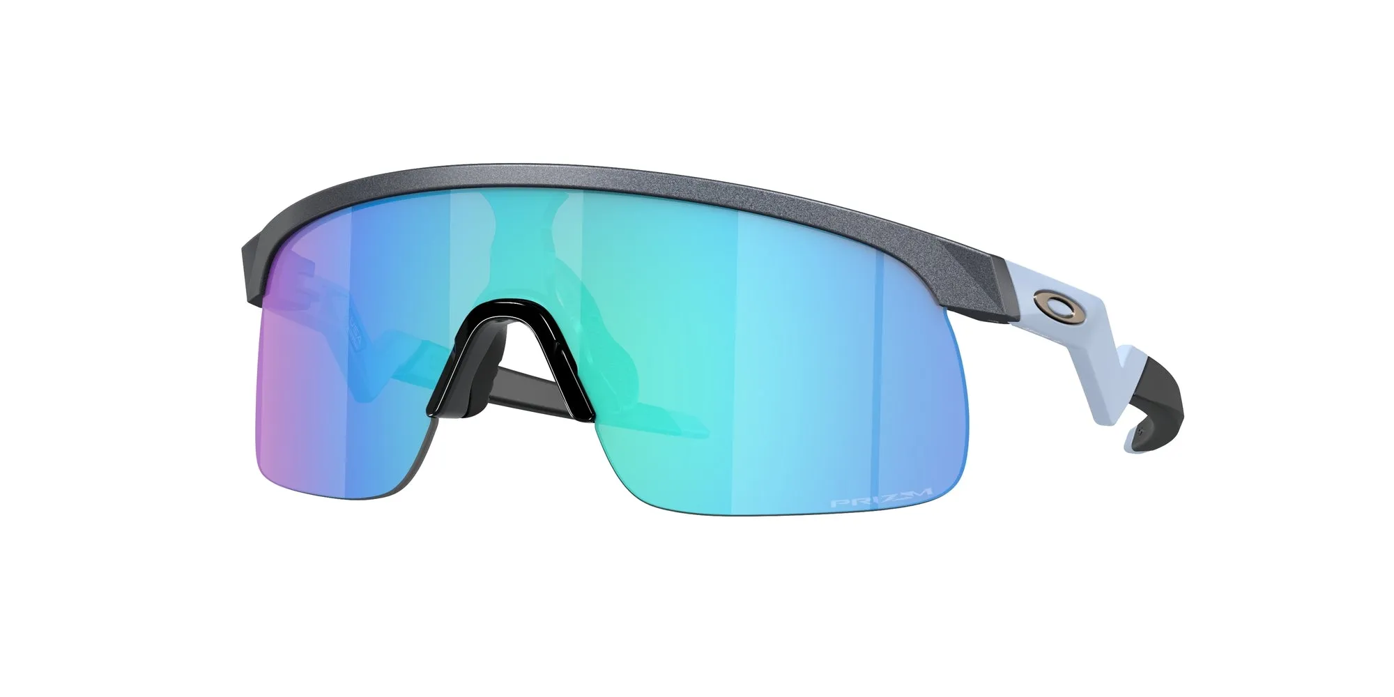 Oakley OJ9010 RESISTOR 901016 Occhiali da sole O_Matter Grigio Blu Maschera Normale Prizm - immagine 1