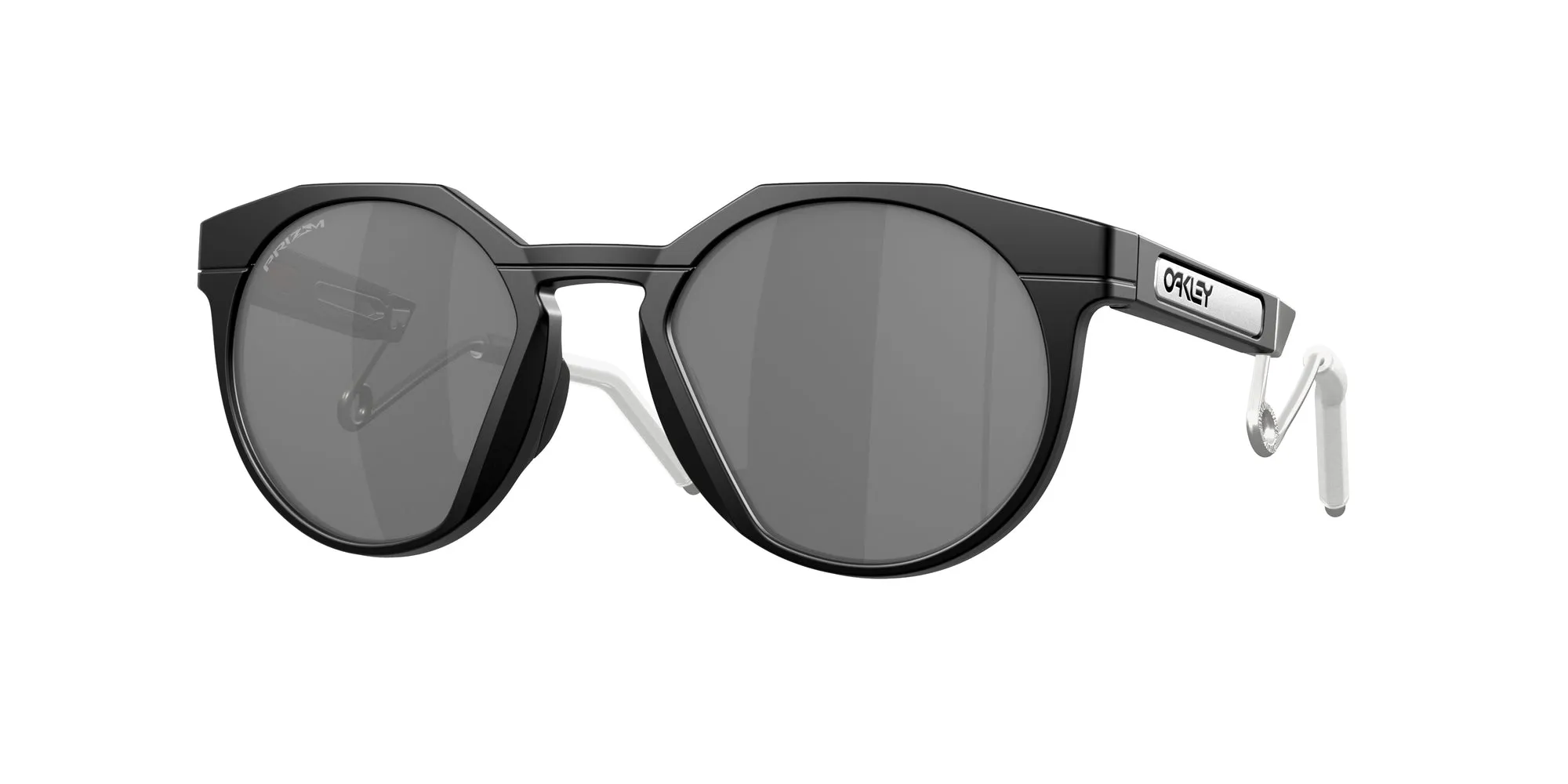 Oakley OO9279 HSTN METAL 927901 Occhiali da sole O_Matter Nero Grigio Rotonda Normale Prizm - immagine 1