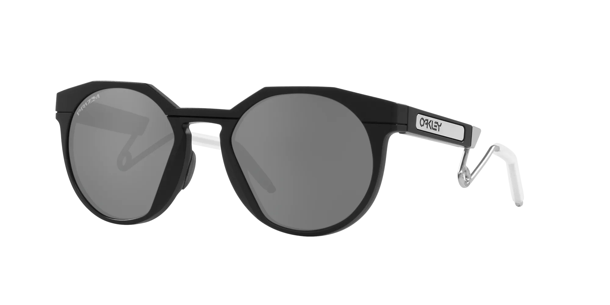 Oakley OO9279 HSTN METAL 927901 Occhiali da sole O_Matter Nero Grigio Rotonda Normale Prizm - immagine 3