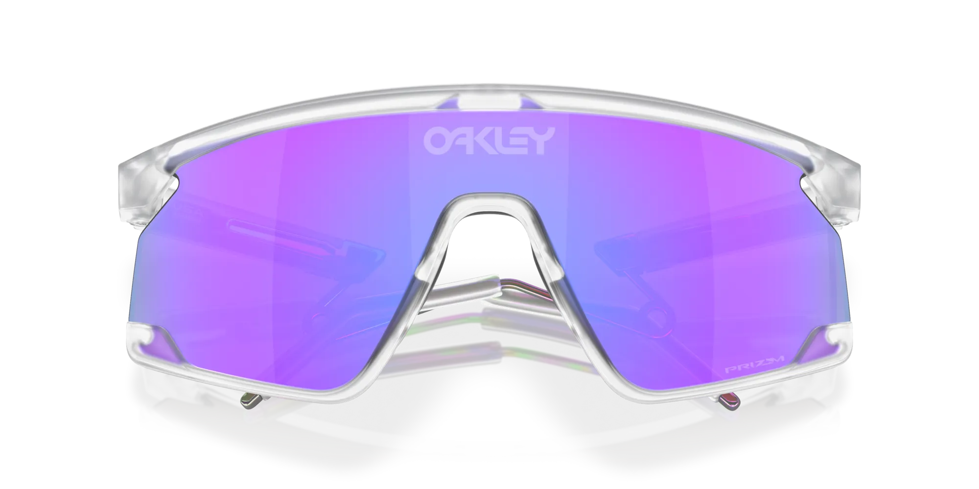 Oakley OO9237 BXTR METAL 923702 Occhiali da sole O_Matter Trasparente Viola Maschera Normale Prizm - immagine 2