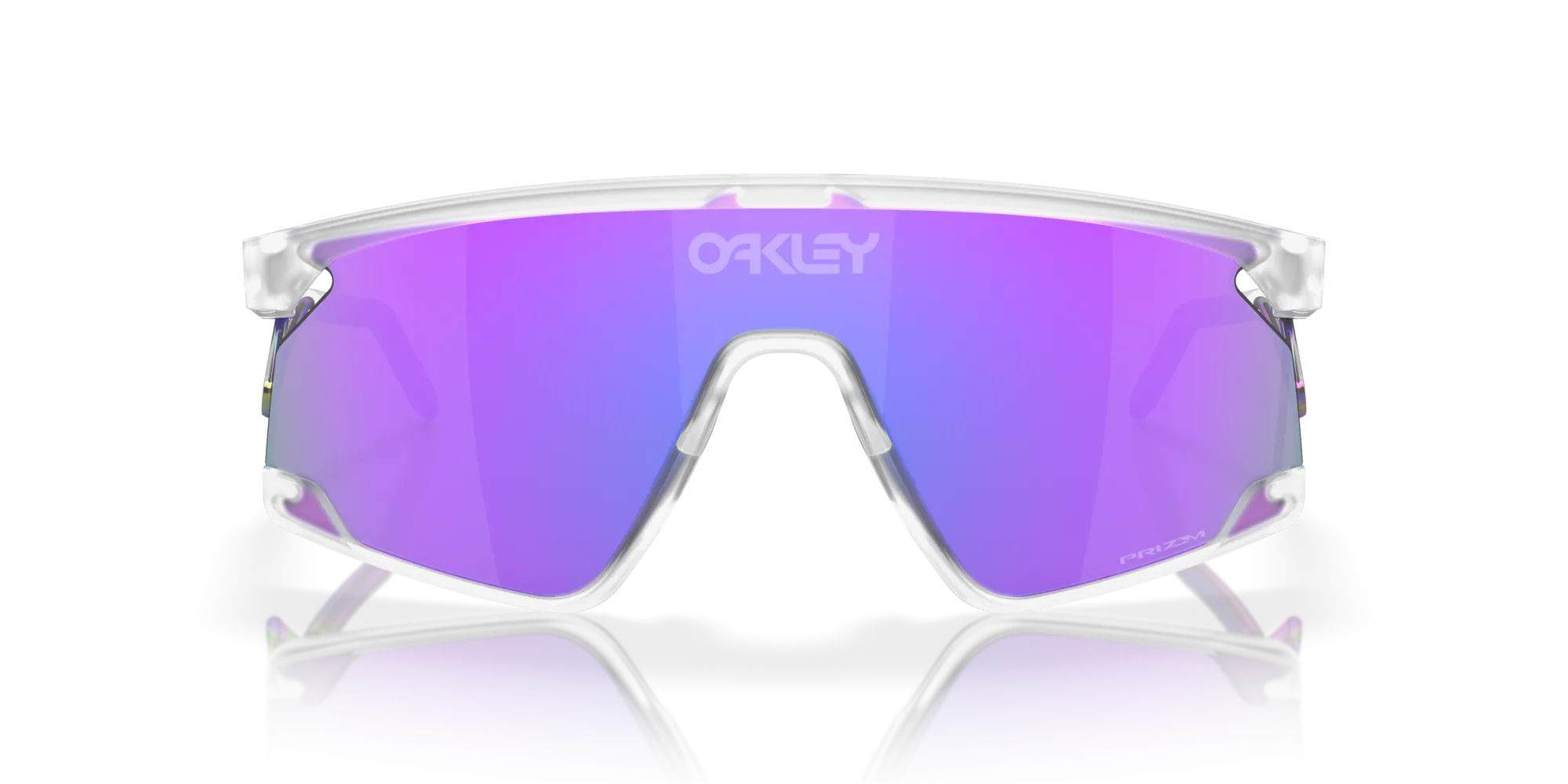 Oakley OO9237 BXTR METAL 923702 Occhiali da sole O_Matter Trasparente Viola Maschera Normale Prizm - immagine 3