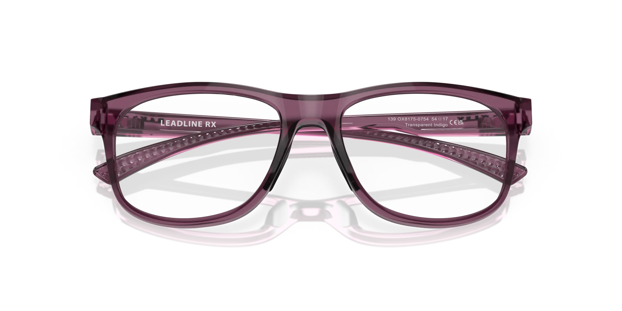 Oakley OX8175 LEADLINE RX 817507 Montature da vista Plastica Viola Squadrata - immagine 2
