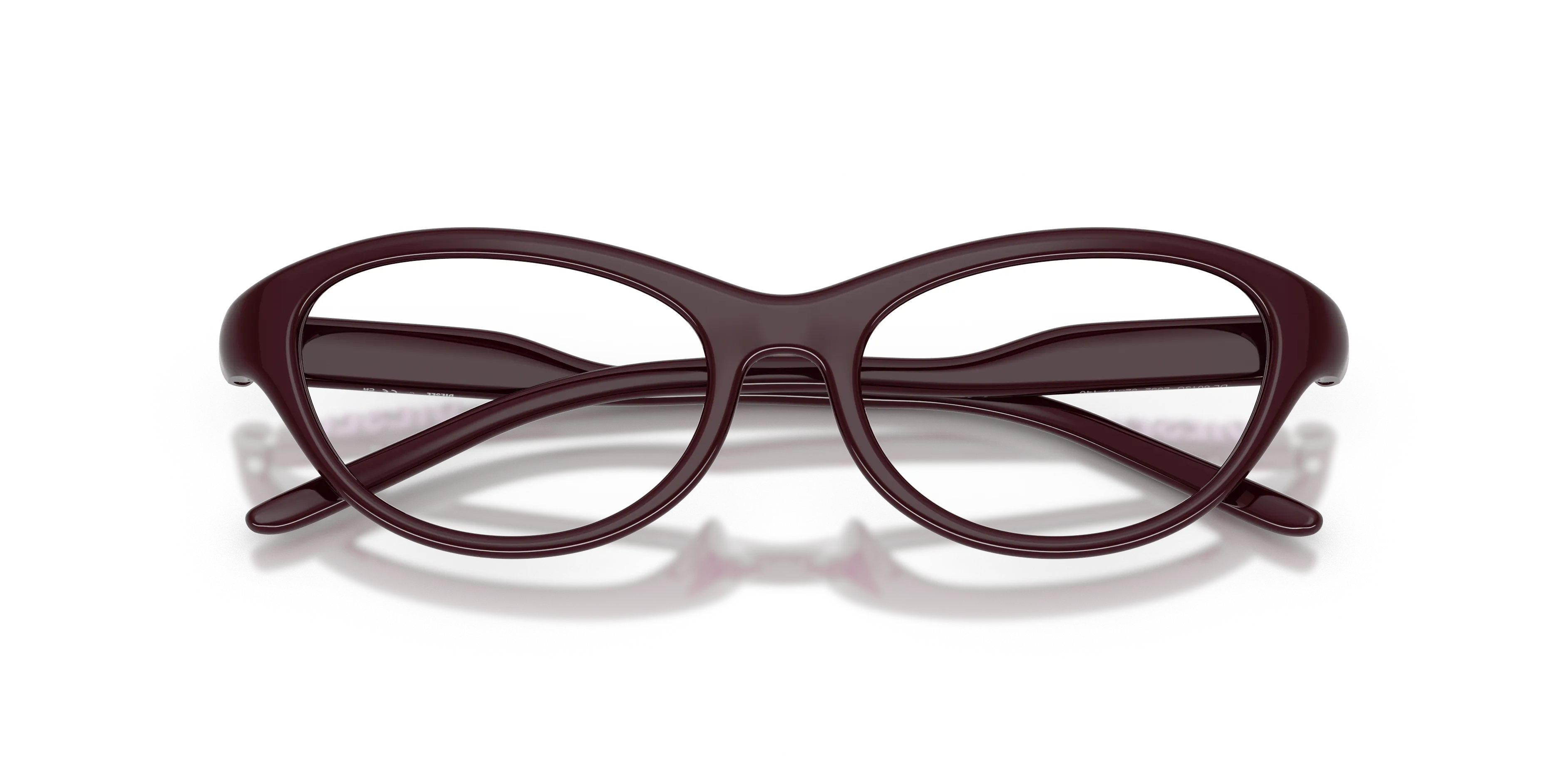 DIESEL DL6013U 2052 Montature da vista Iniettato Rosso Trasparente Cat Eye Normale - immagine 2