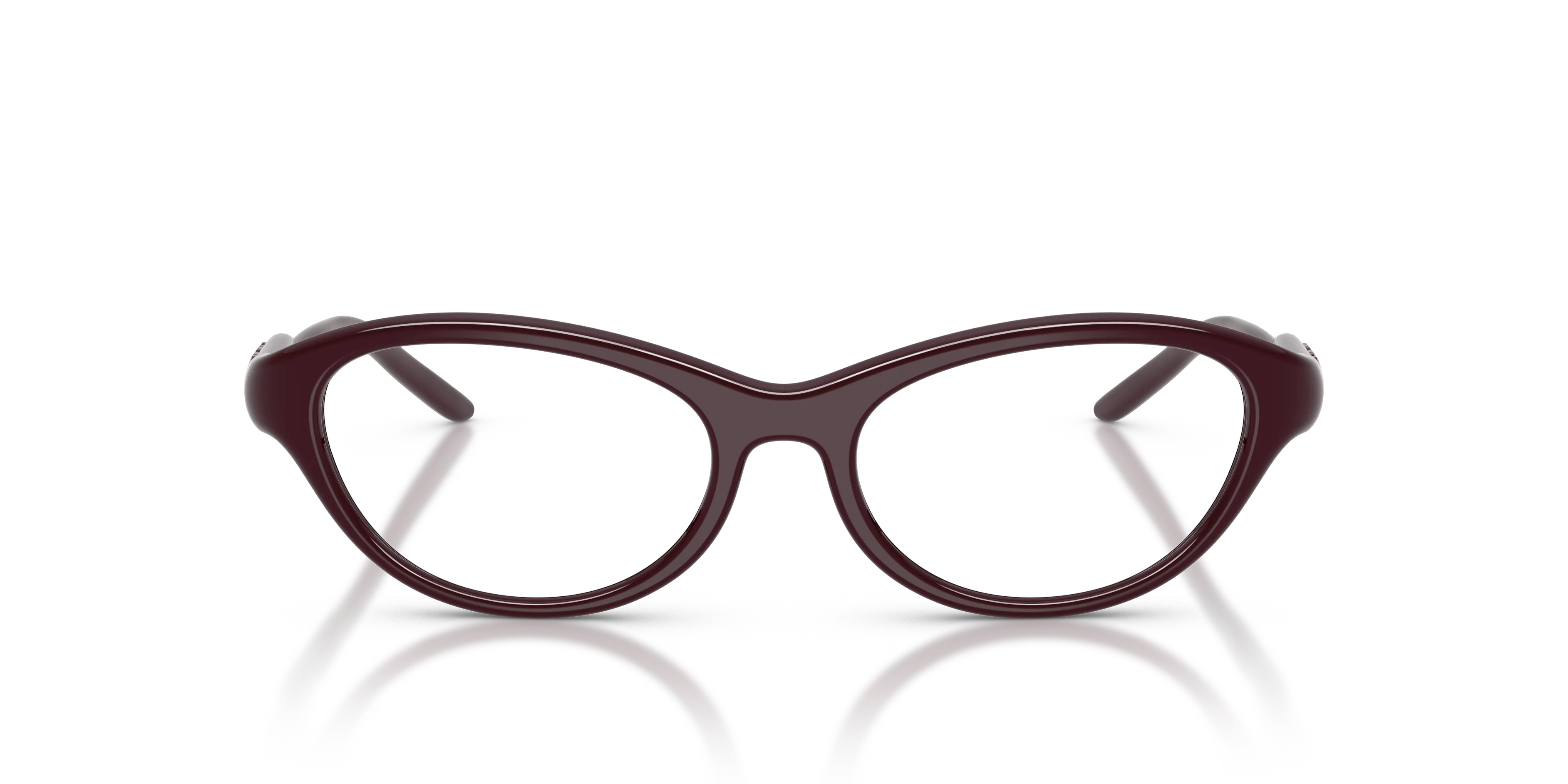 DIESEL DL6013U 2052 Montature da vista Iniettato Rosso Trasparente Cat Eye Normale - immagine 3