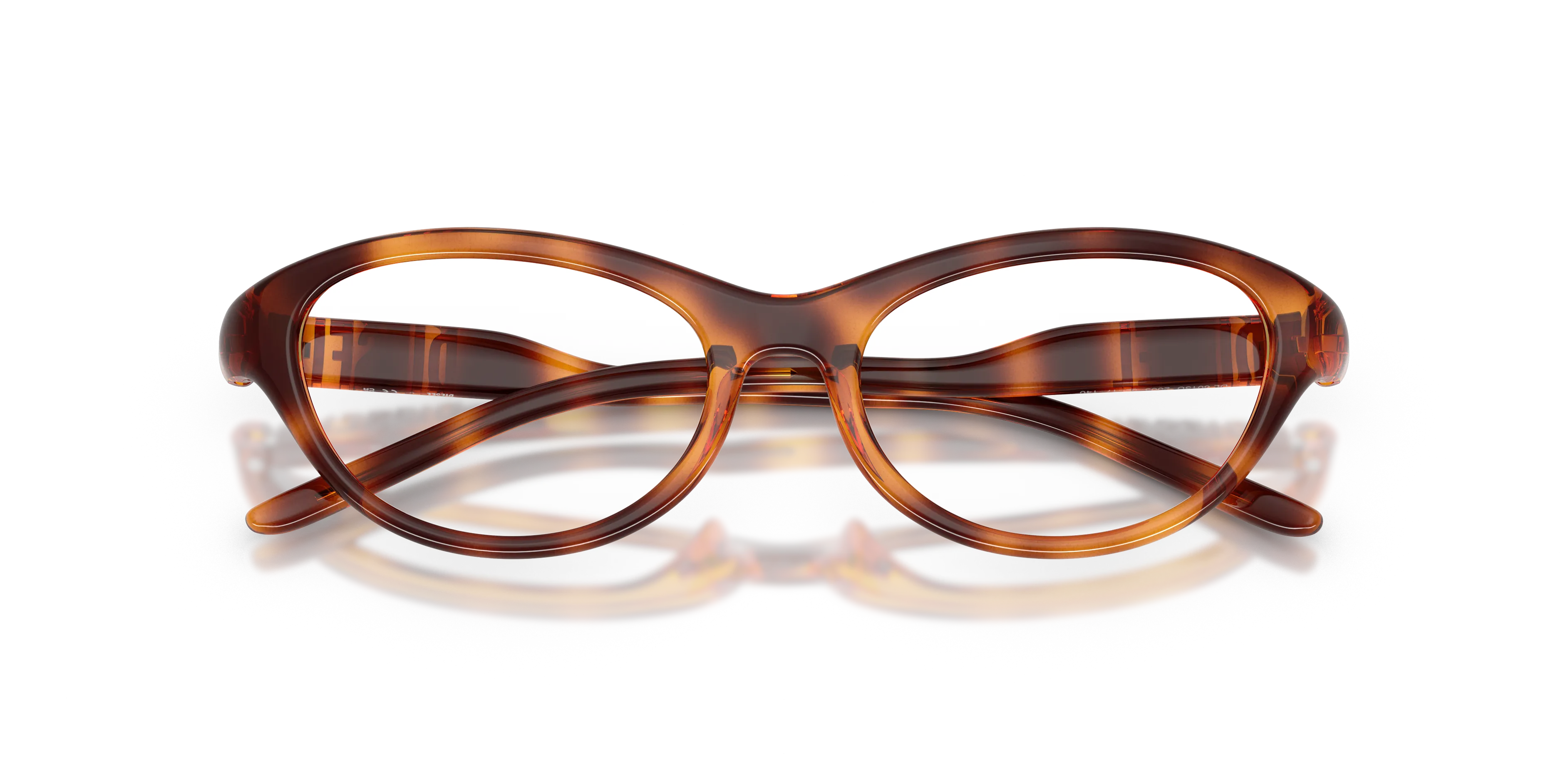 DIESEL DL6013U 2003 Montature da vista Iniettato Tartaruga Trasparente Cat Eye Normale - immagine 2