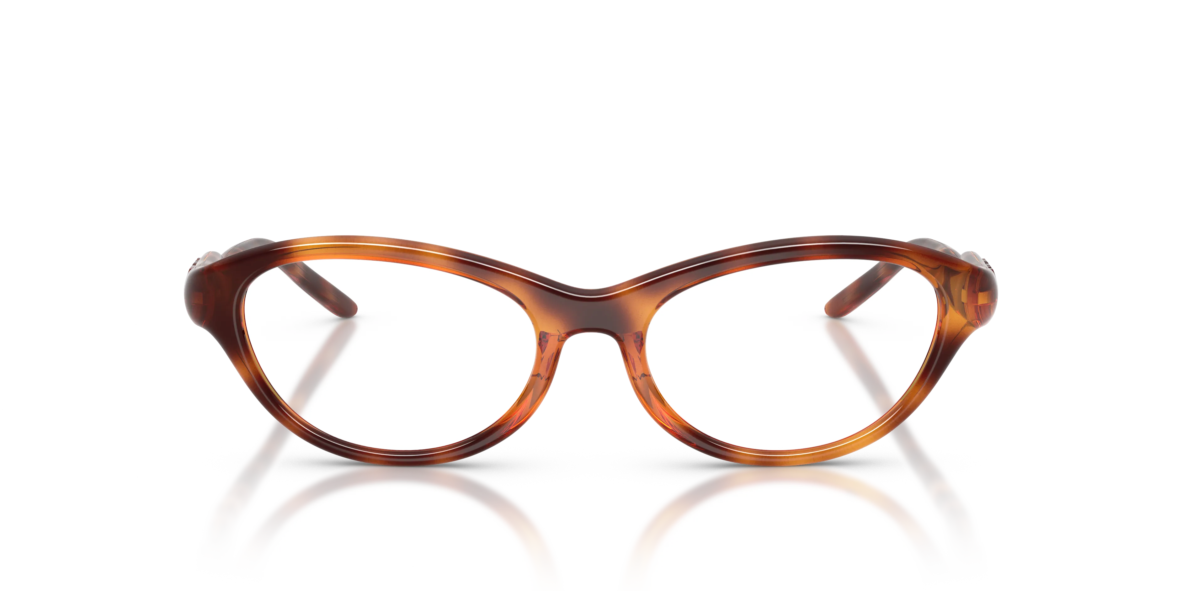 DIESEL DL6013U 2003 Montature da vista Iniettato Tartaruga Trasparente Cat Eye Normale - immagine 3
