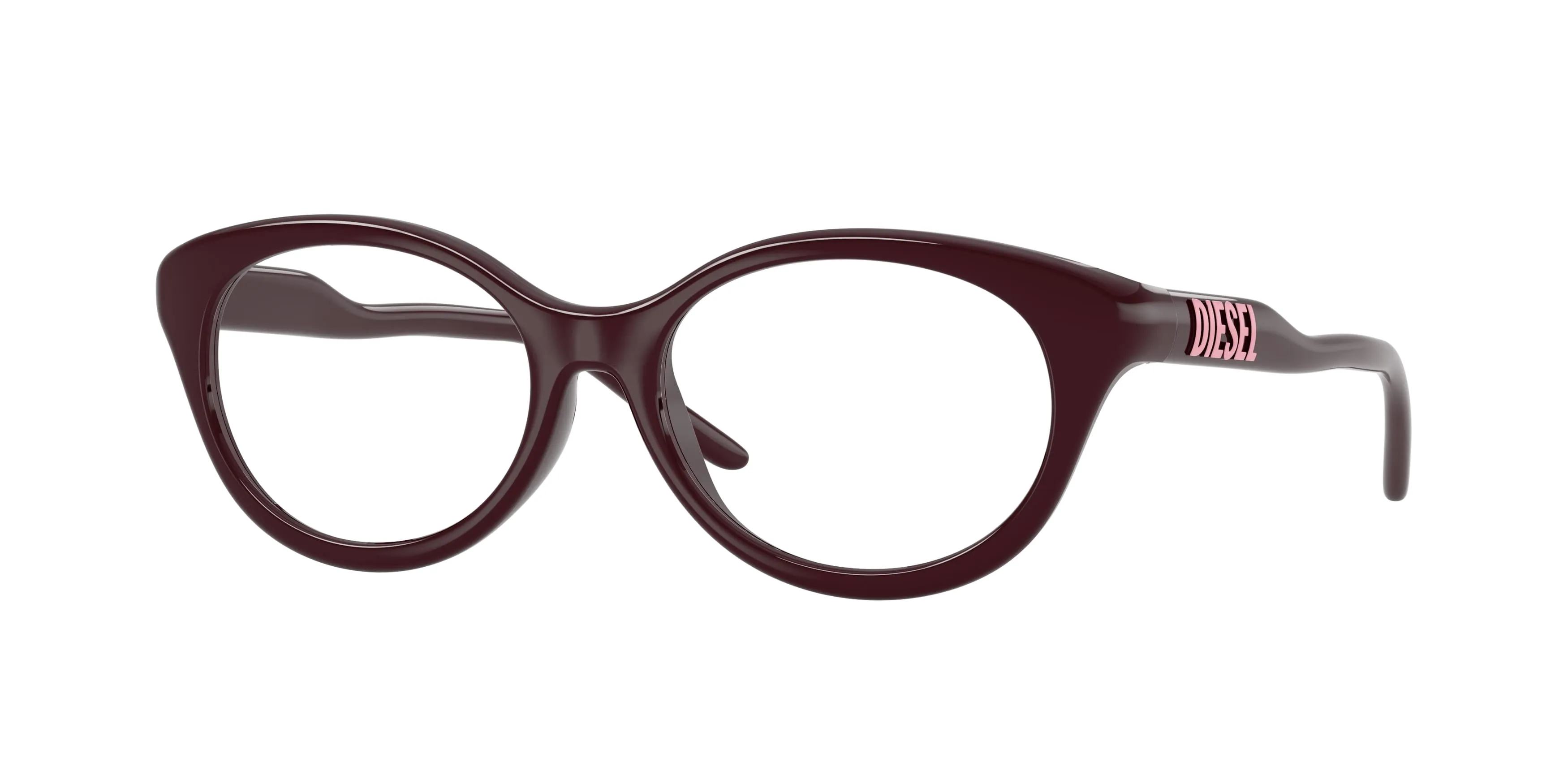 DIESEL DL6011U 2052 Montature da vista Iniettato Rosso Trasparente Pantos Normale - immagine 1