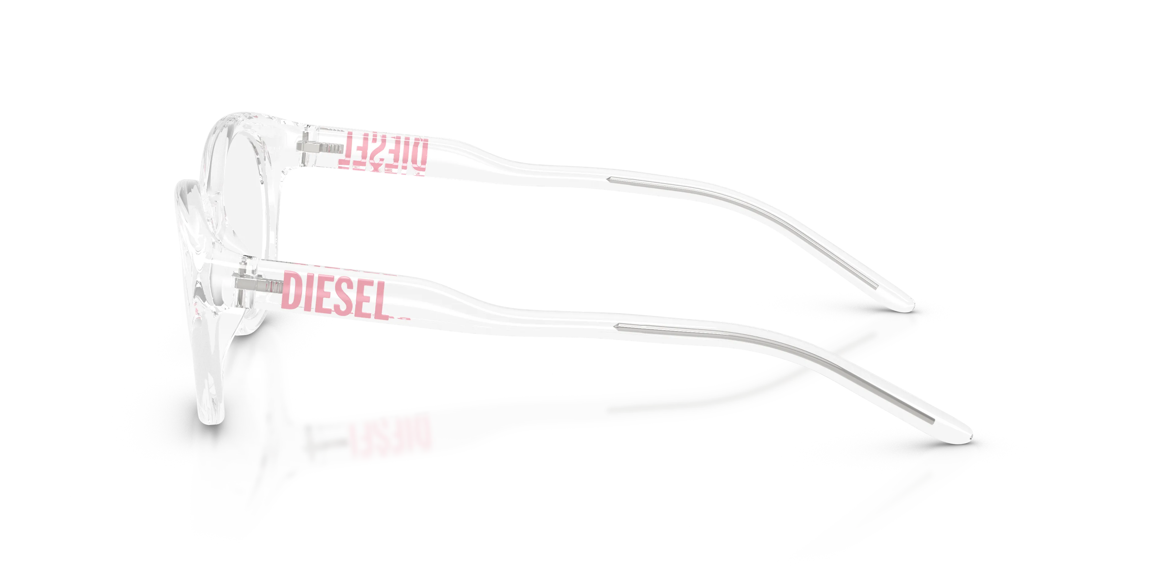 DIESEL DL6011U 2005 Montature da vista Iniettato Trasparente Trasparente Pantos Normale - immagine 4