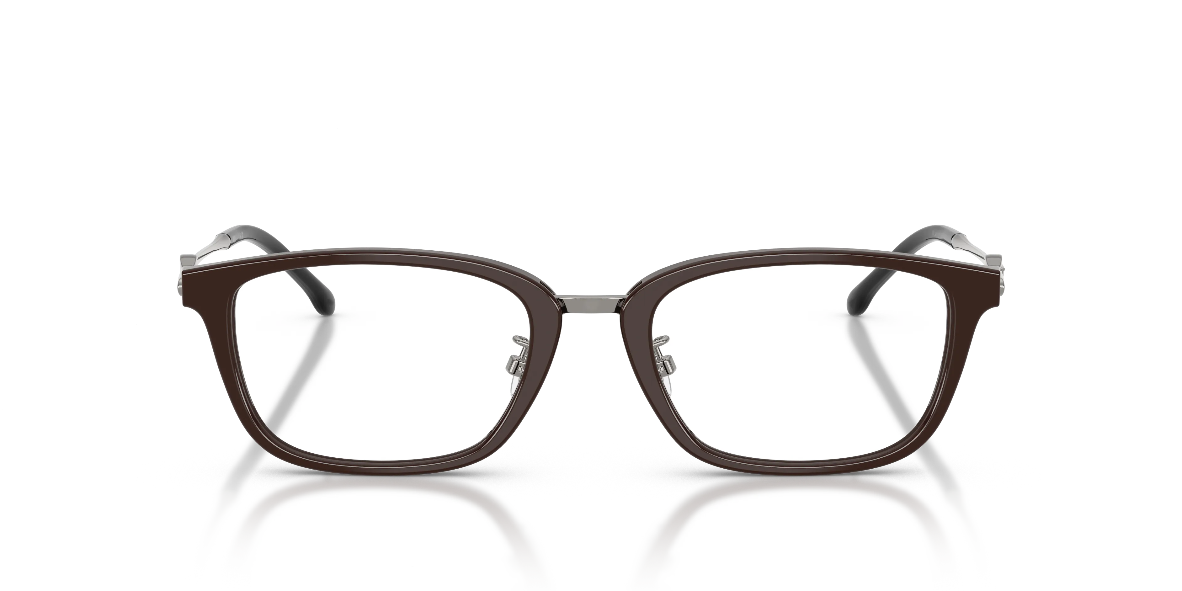 DIESEL DL4032D 2073 Montature da vista Acetato Marrone Trasparente Squadrata Normale - immagine 3