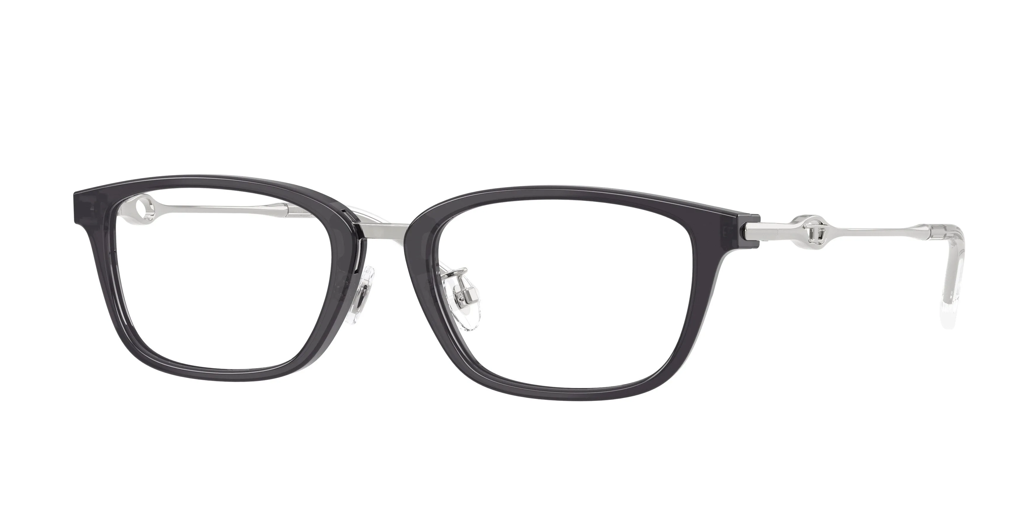 DIESEL DL4032D 2027 Montature da vista Acetato Viola Trasparente Squadrata Normale - immagine 1