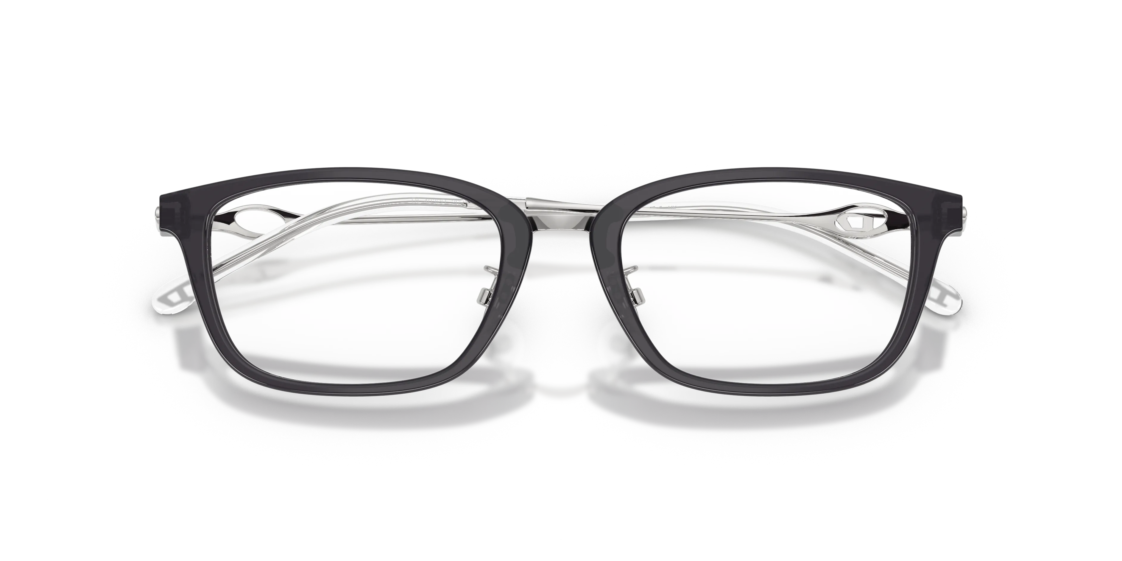 DIESEL DL4032D 2027 Montature da vista Acetato Viola Trasparente Squadrata Normale - immagine 2