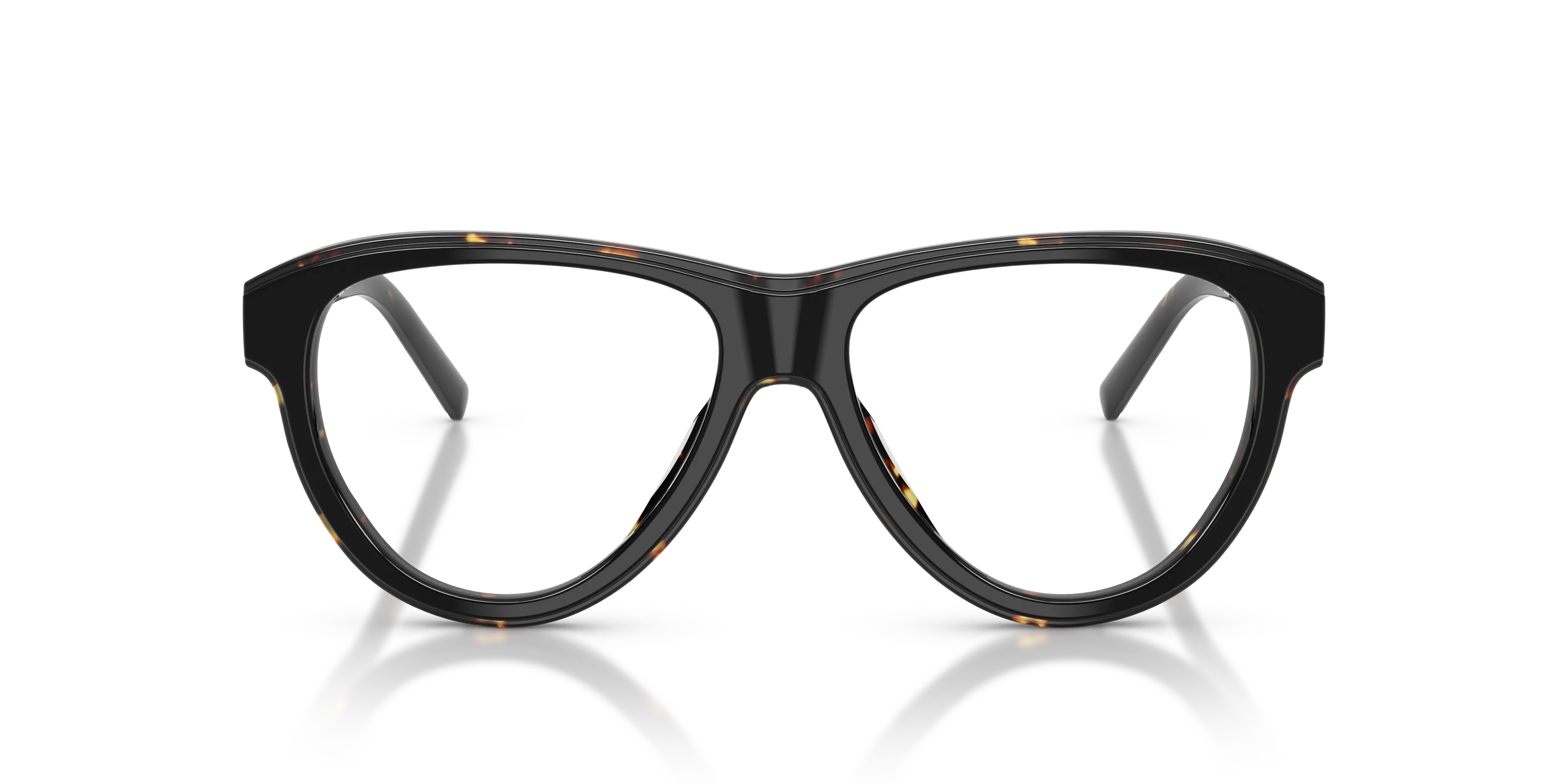 DIESEL DL4031U 2071 Montature da vista Acetato Nero Trasparente Pilot Normale - immagine 3