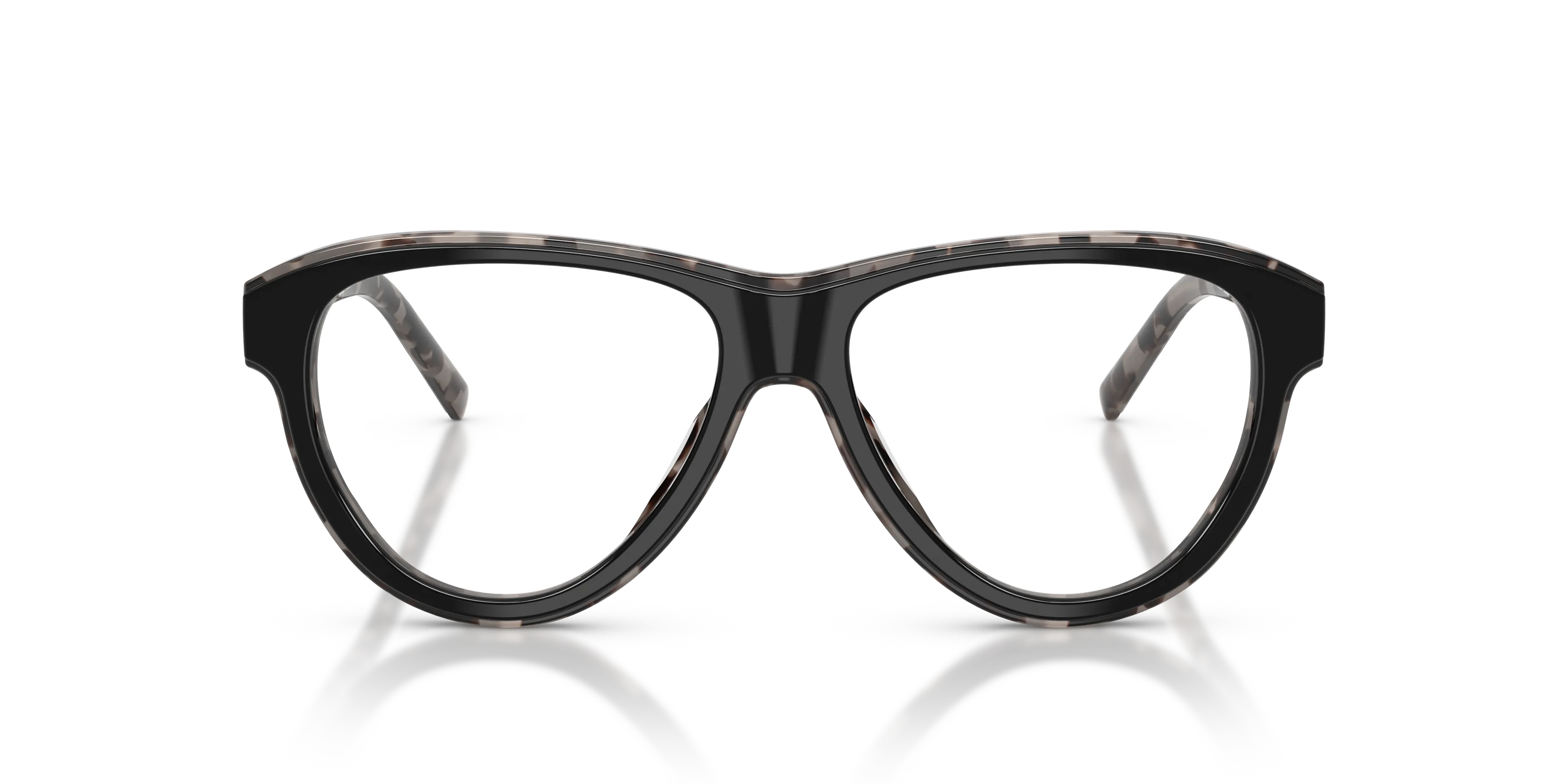 DIESEL DL4031U 2068 Montature da vista Acetato Nero Trasparente Pilot Normale - immagine 3