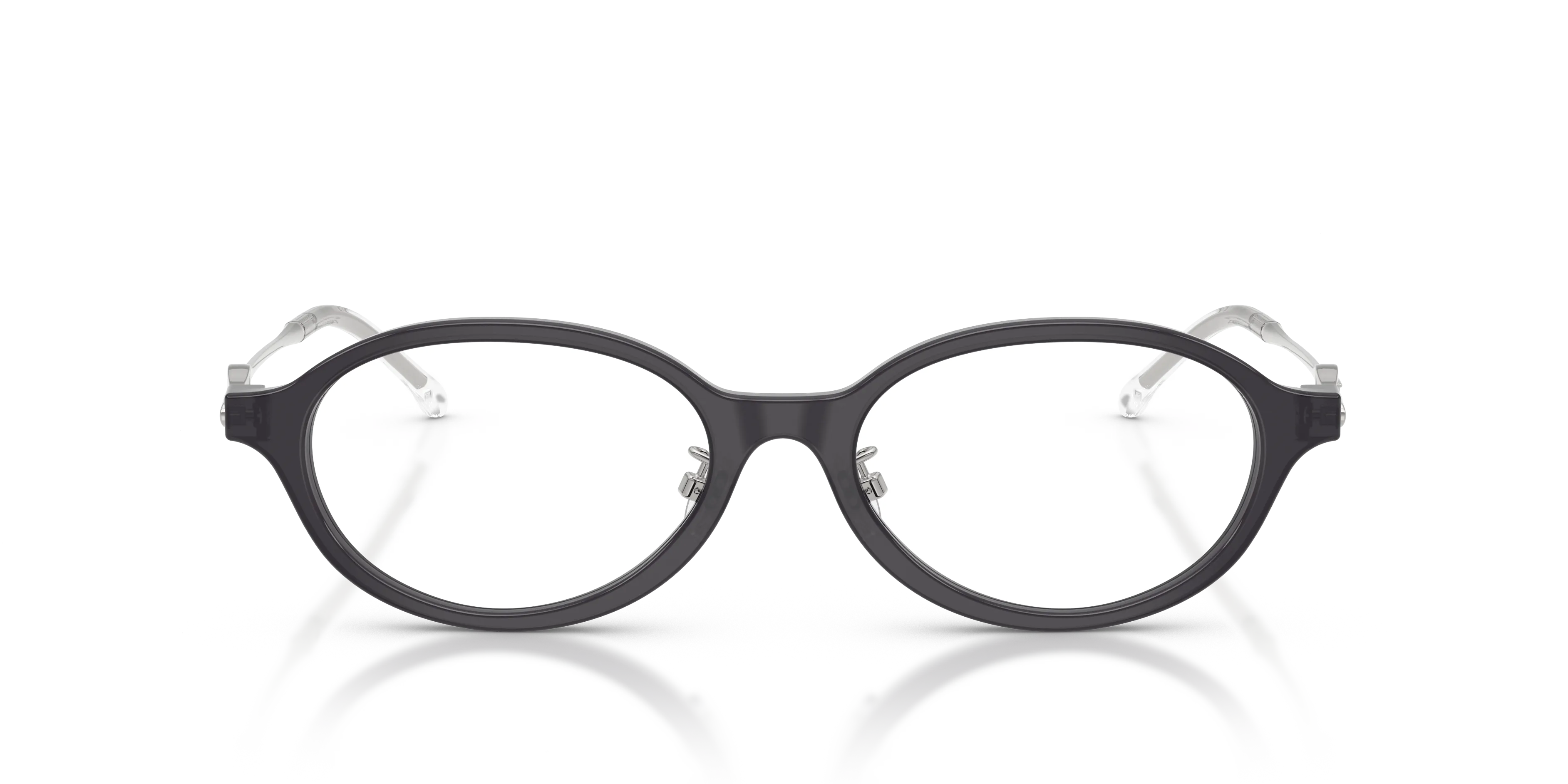 DIESEL DL4030D 2027 Montature da vista Acetato Viola Trasparente Rotonda Normale - immagine 3