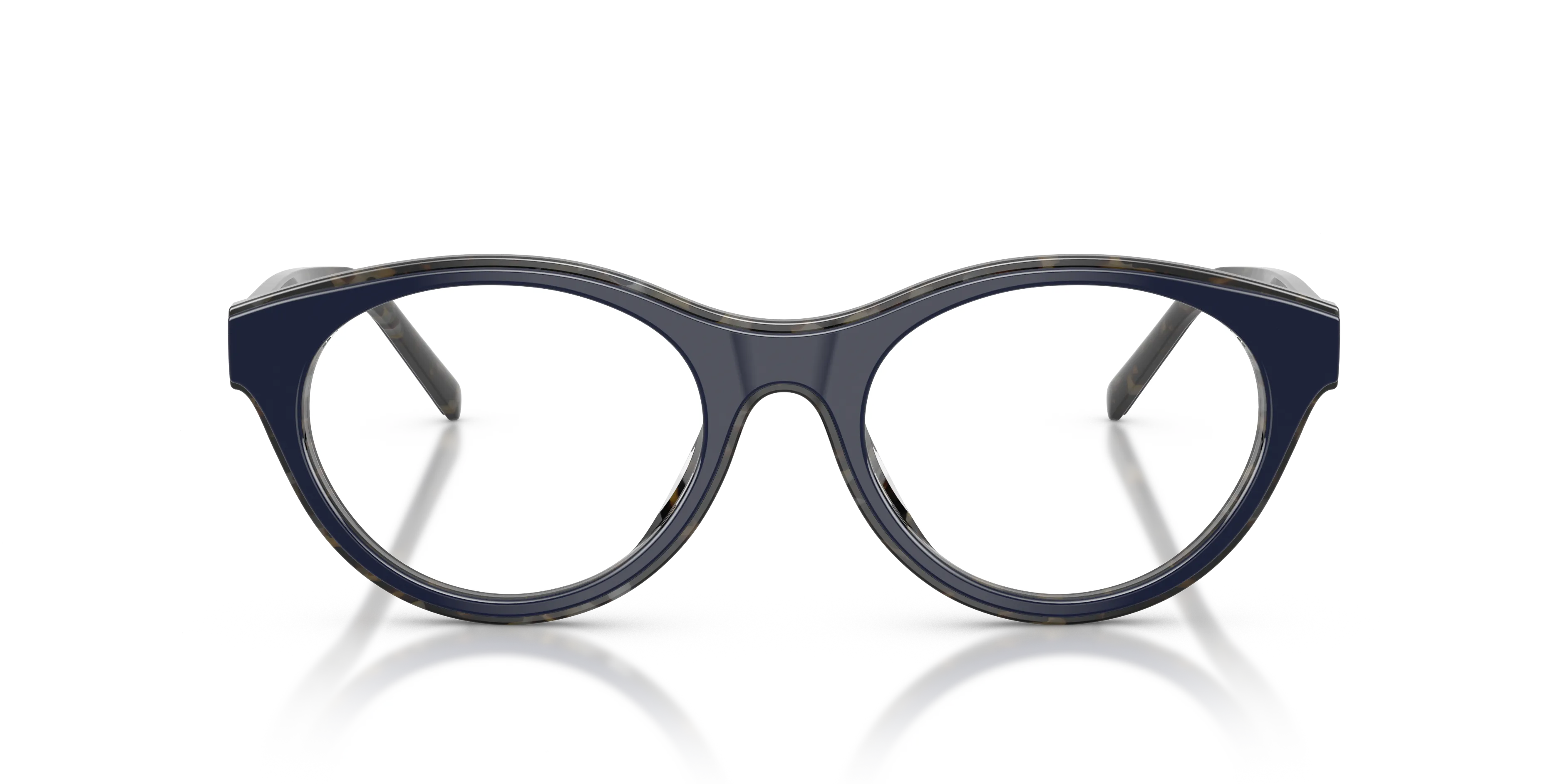 DIESEL DL4028U 2070 Montature da vista Acetato Blu Trasparente Pantos Normale - immagine 3
