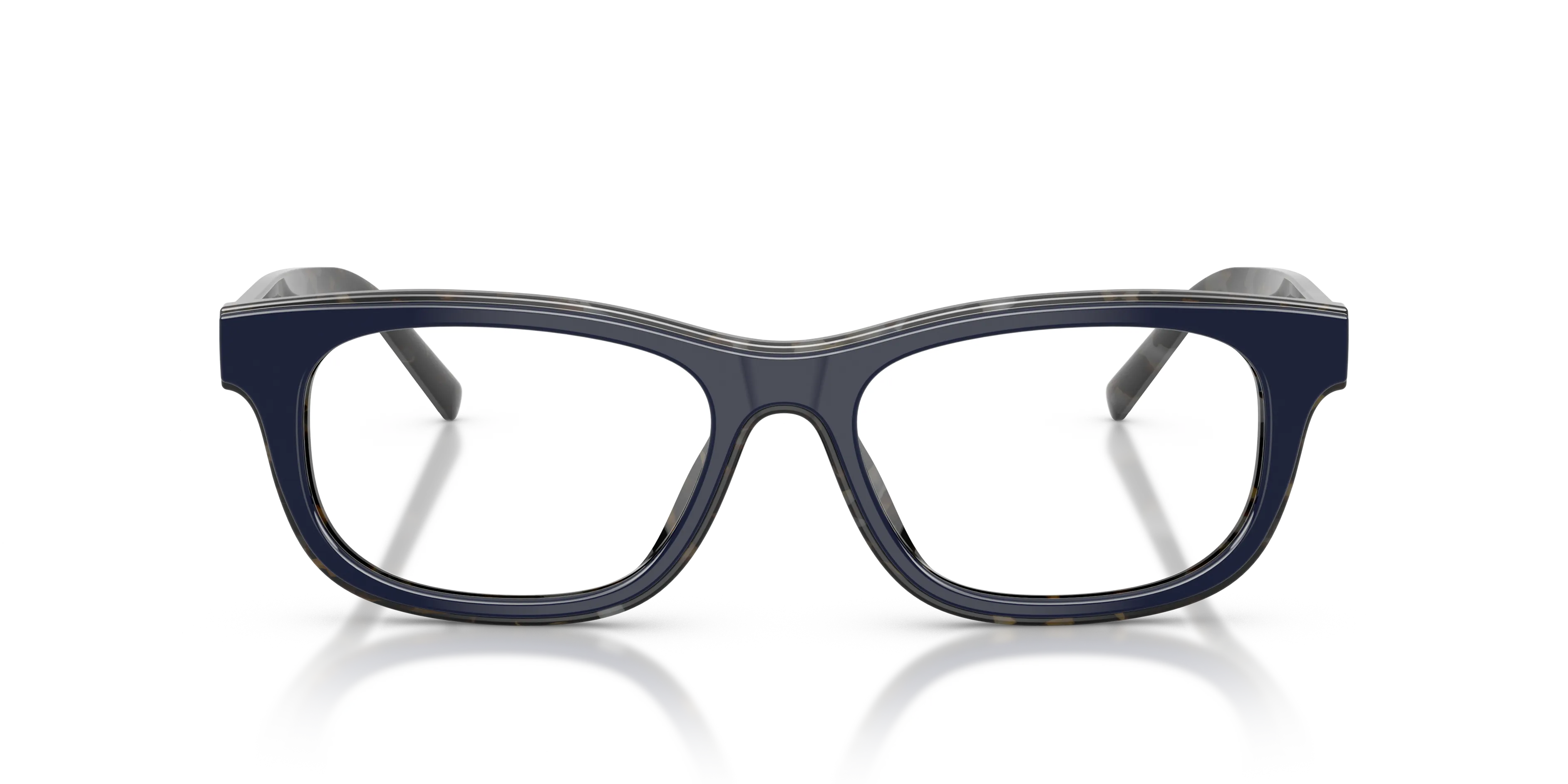DIESEL DL4027U 2070 Montature da vista Acetato Blu Trasparente Squadrata Normale - immagine 3