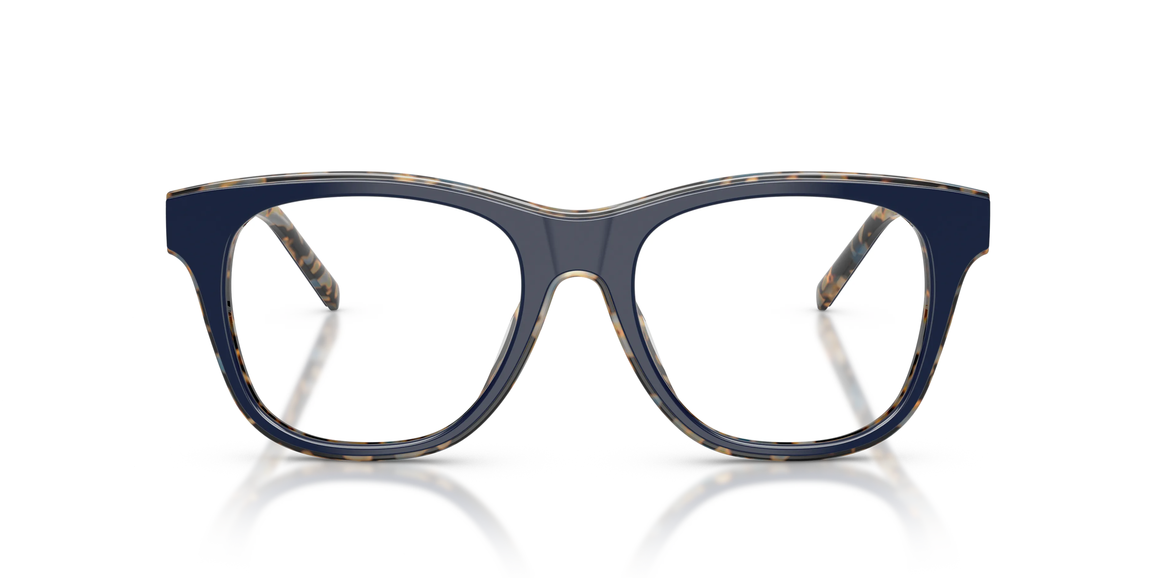 DIESEL DL4026U 2070 Montature da vista Acetato Blu Trasparente Squadrata Normale - immagine 3