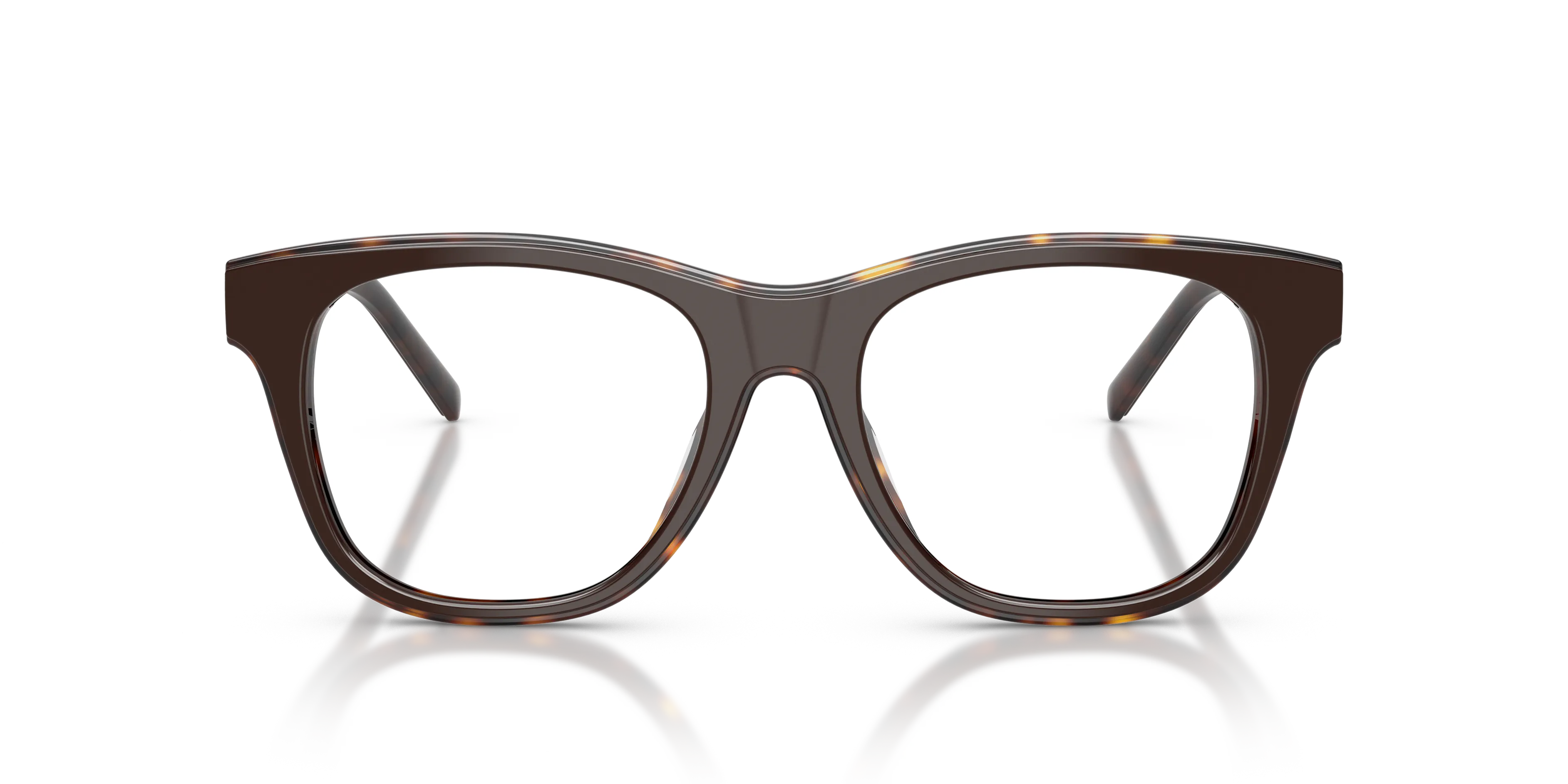 DIESEL DL4026U 2069 Montature da vista Acetato Marrone Trasparente Squadrata Normale - immagine 3
