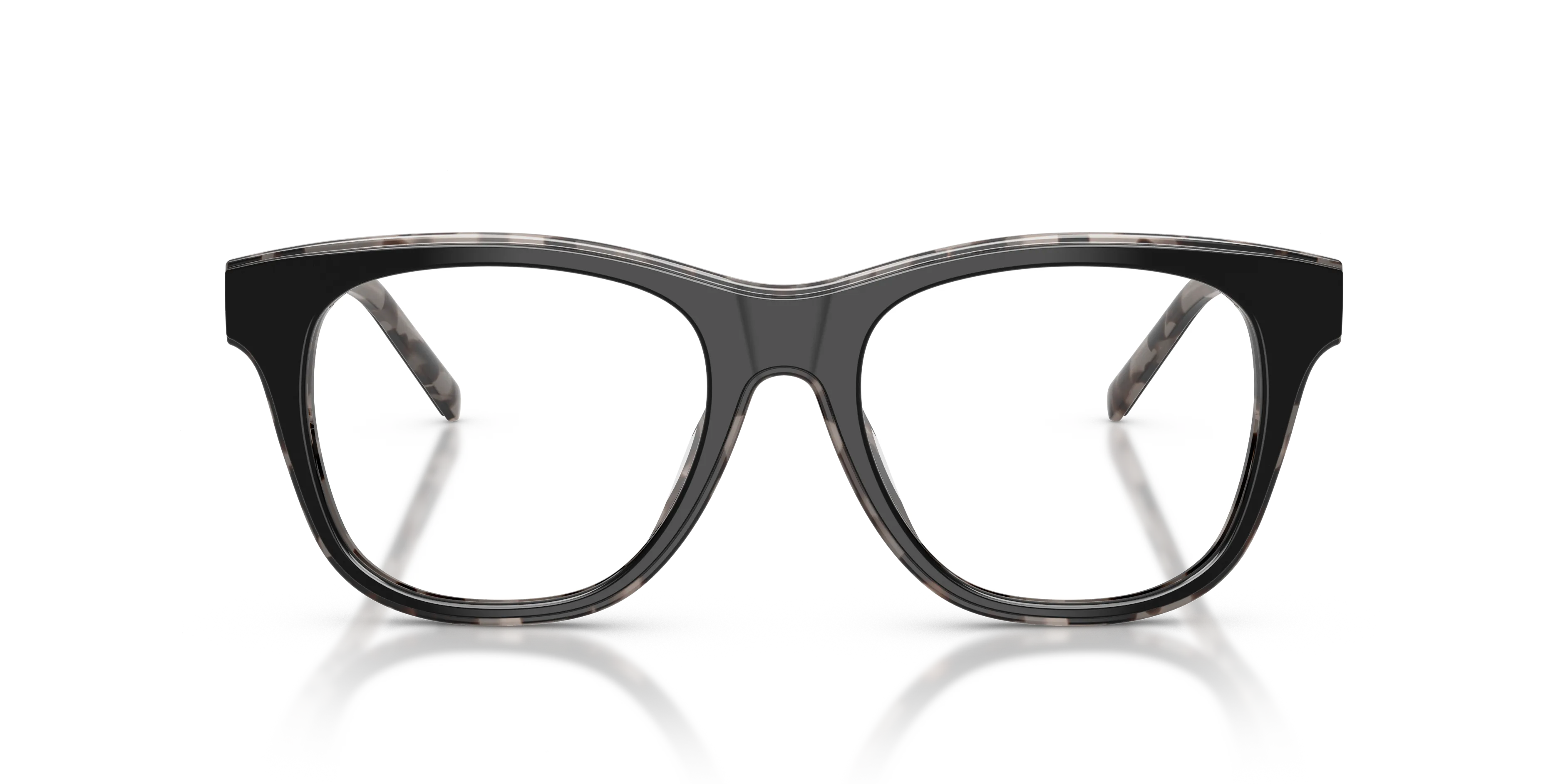 DIESEL DL4026U 2068 Montature da vista Acetato Nero Trasparente Squadrata Normale - immagine 3
