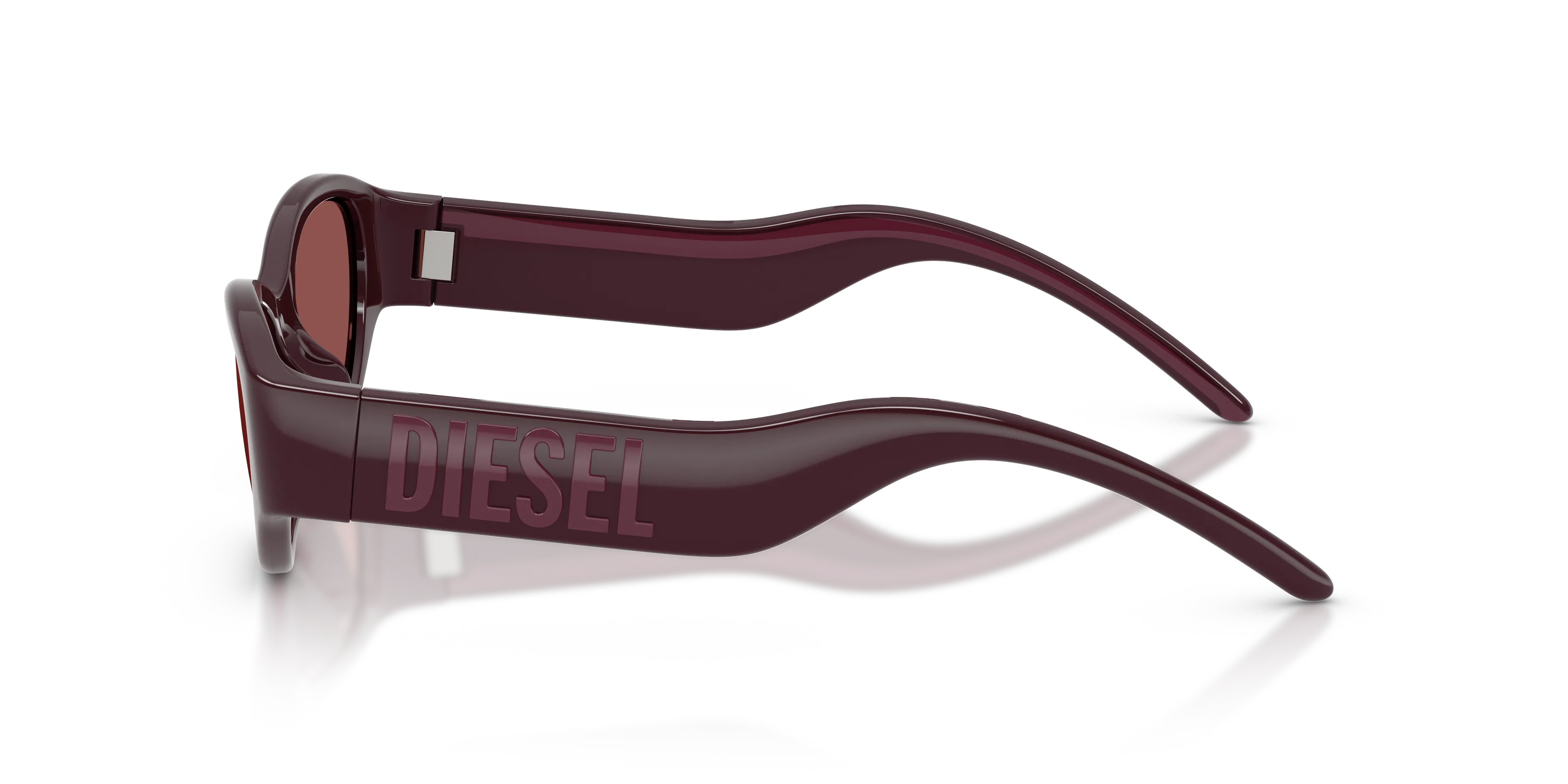DIESEL DL3021U 205275 Occhiali da sole Iniettato Viola Viola Pillow Normale - immagine 4