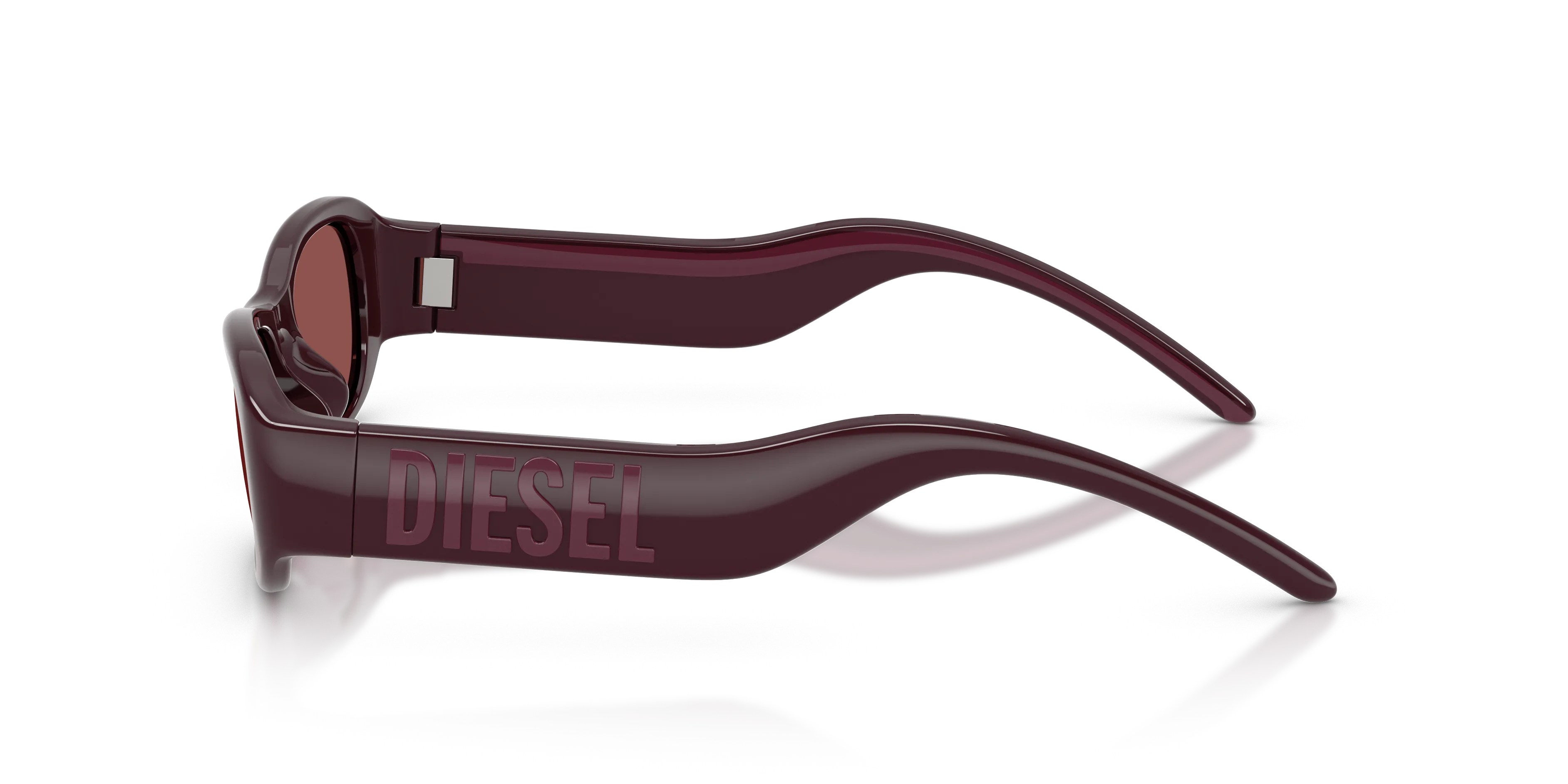 DIESEL DL3020U 205275 Occhiali da sole Iniettato Viola Viola Pillow Normale - immagine 4