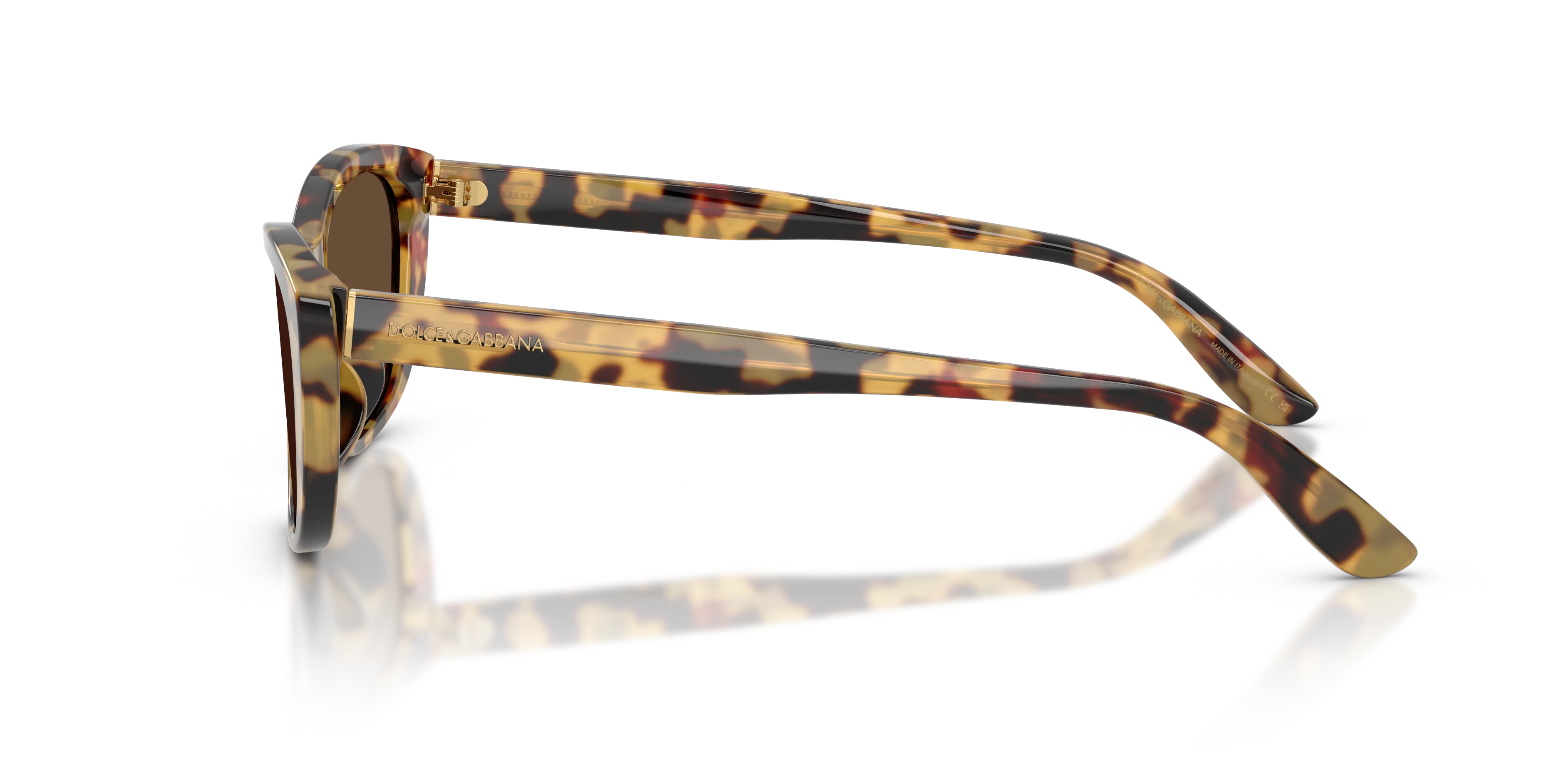 Dolce & Gabbana DG4571 512/73 Occhiali da sole Acetato Tartaruga Marrone Cat Eye Normale - immagine 4