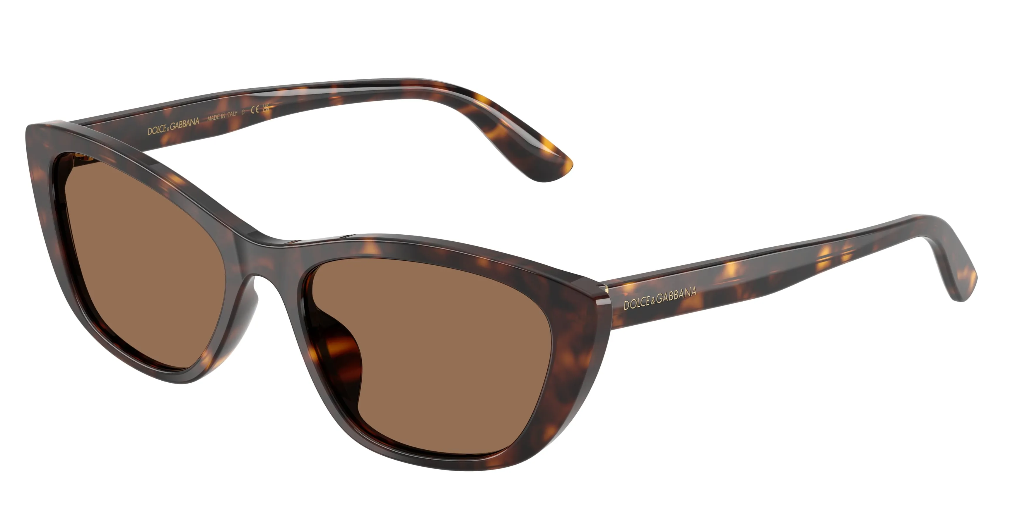 Dolce & Gabbana DG4571 502/73 Occhiali da sole Acetato Tartaruga Marrone Cat Eye Normale - immagine 1