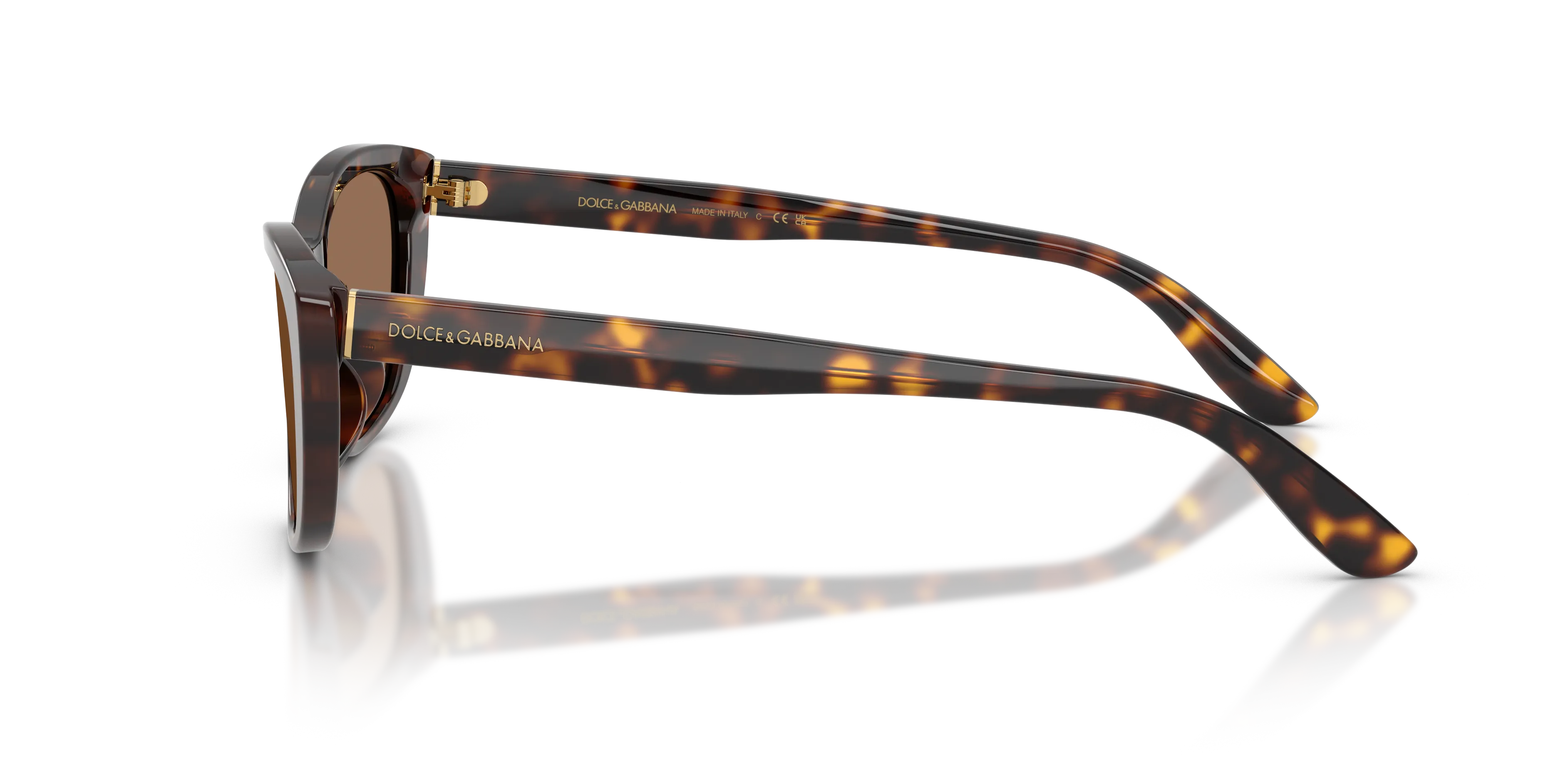 Dolce & Gabbana DG4571 502/73 Occhiali da sole Acetato Tartaruga Marrone Cat Eye Normale - immagine 4