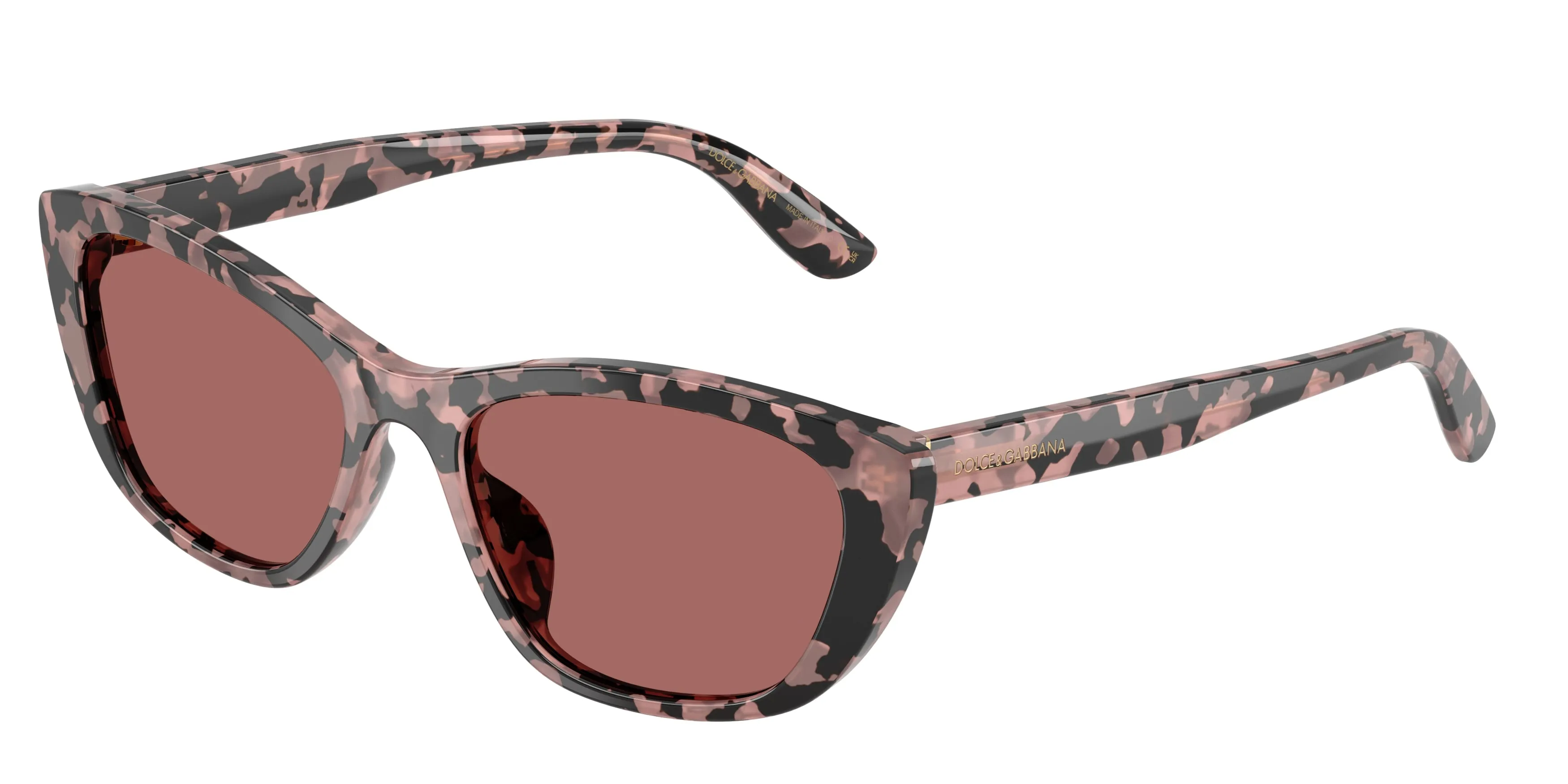 Dolce & Gabbana DG4571 347669 Occhiali da sole Acetato Tartaruga Viola Cat Eye Normale - immagine 1