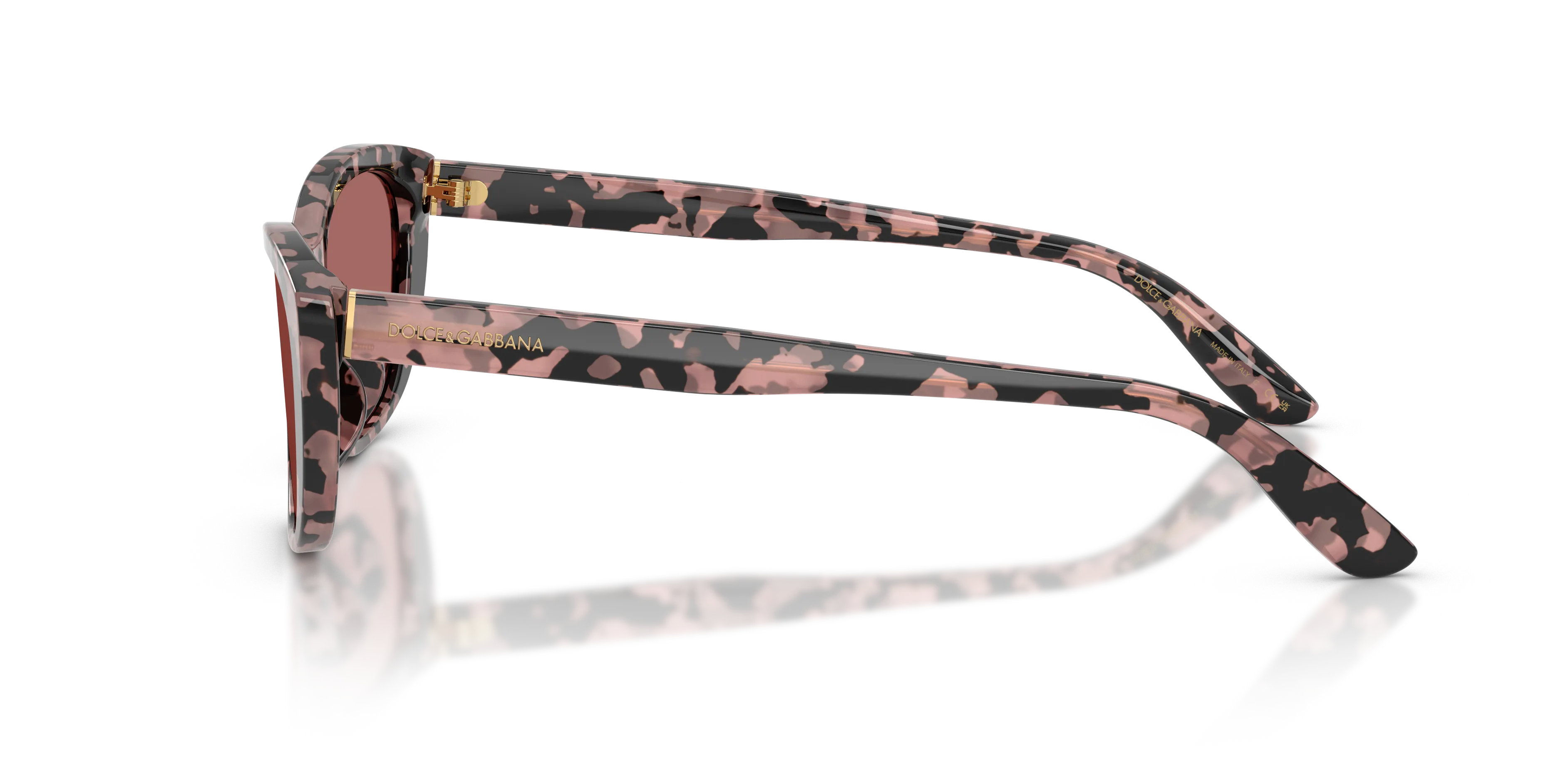 Dolce & Gabbana DG4571 347669 Occhiali da sole Acetato Tartaruga Viola Cat Eye Normale - immagine 4