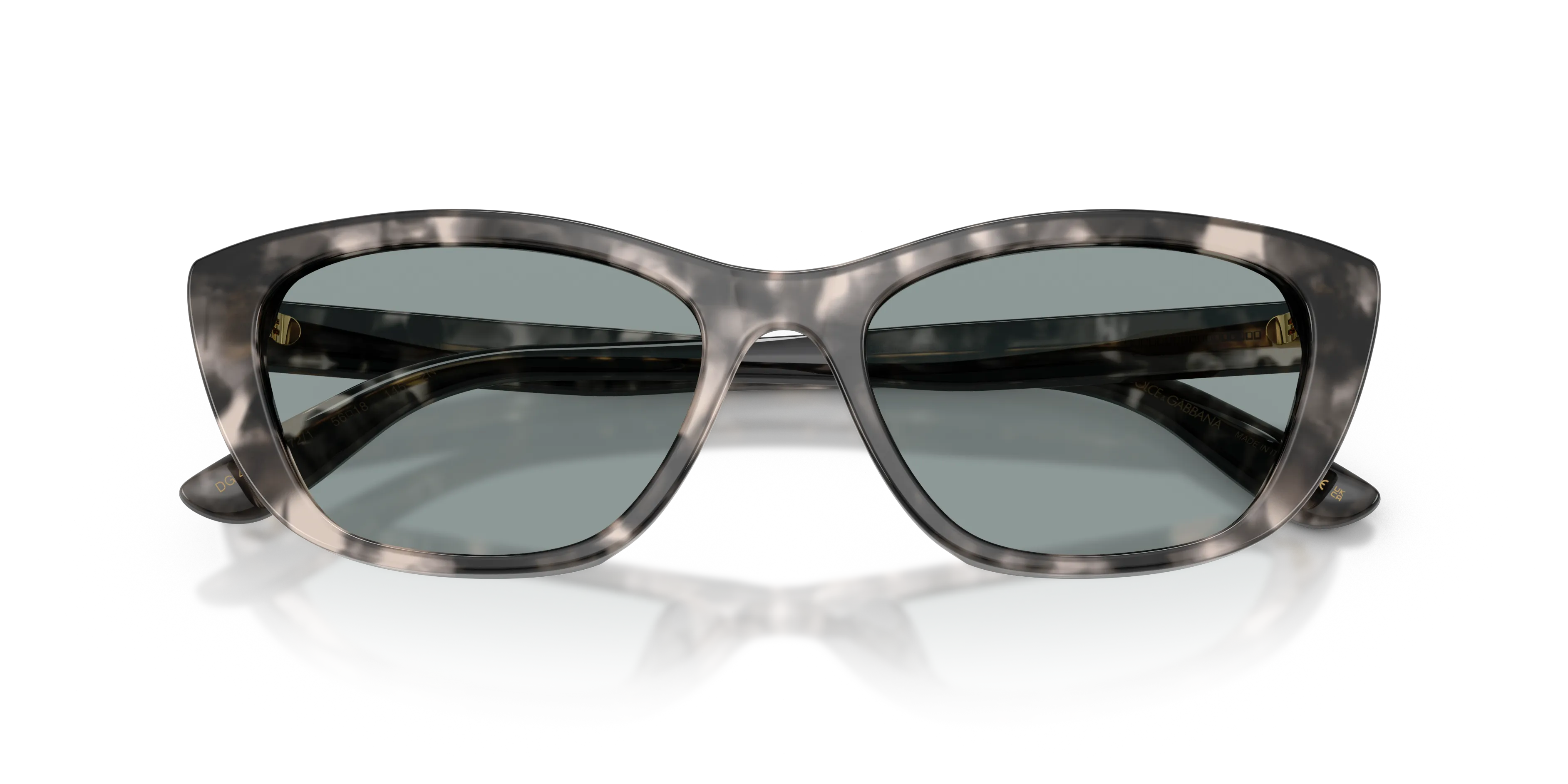 Dolce & Gabbana DG4571 3172/1 Occhiali da sole Acetato Tartaruga Grigio Cat Eye Normale - immagine 2