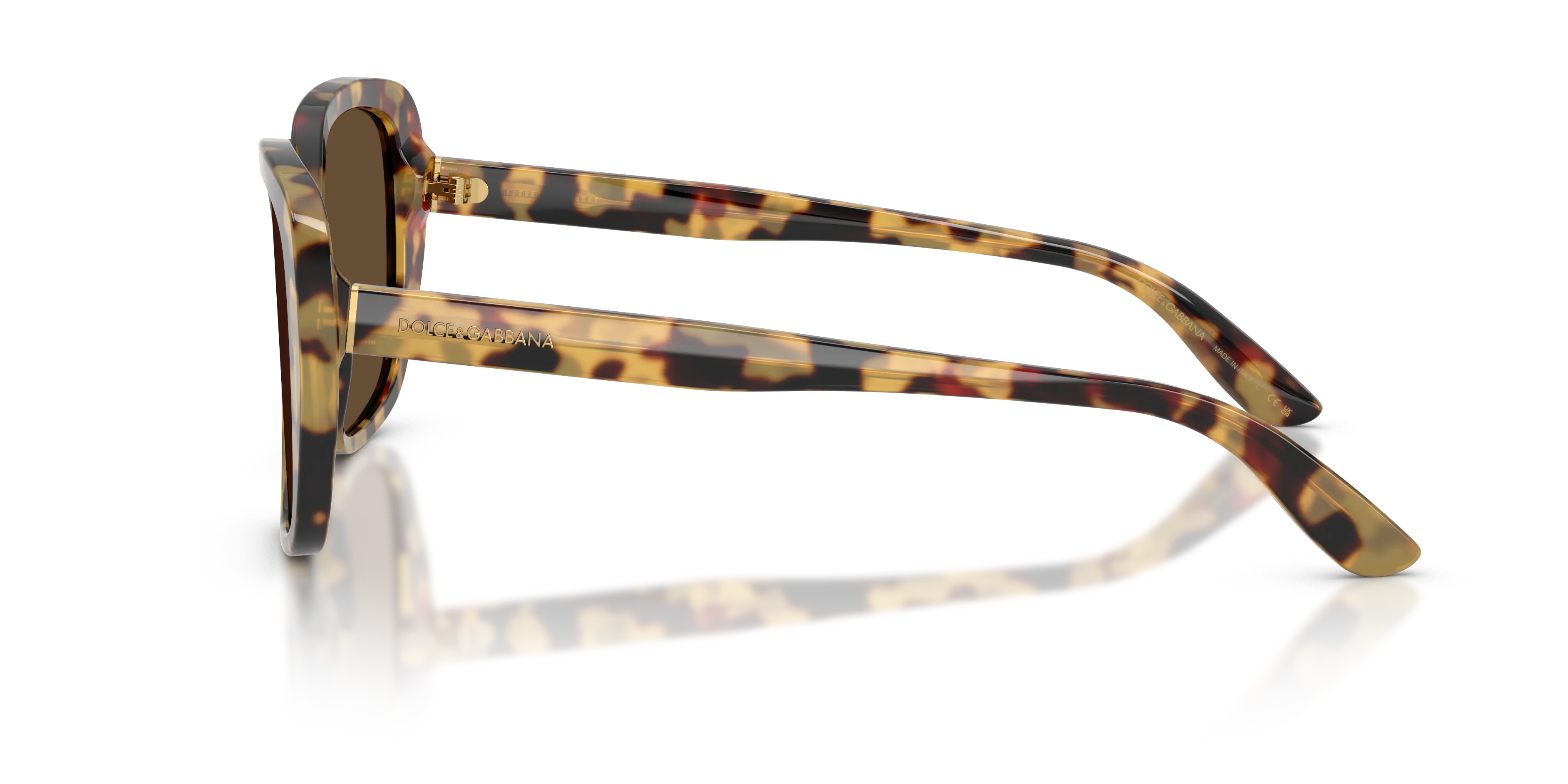 Dolce & Gabbana DG4569 512/73 Occhiali da sole Acetato Tartaruga Marrone Farfalla Normale - immagine 4