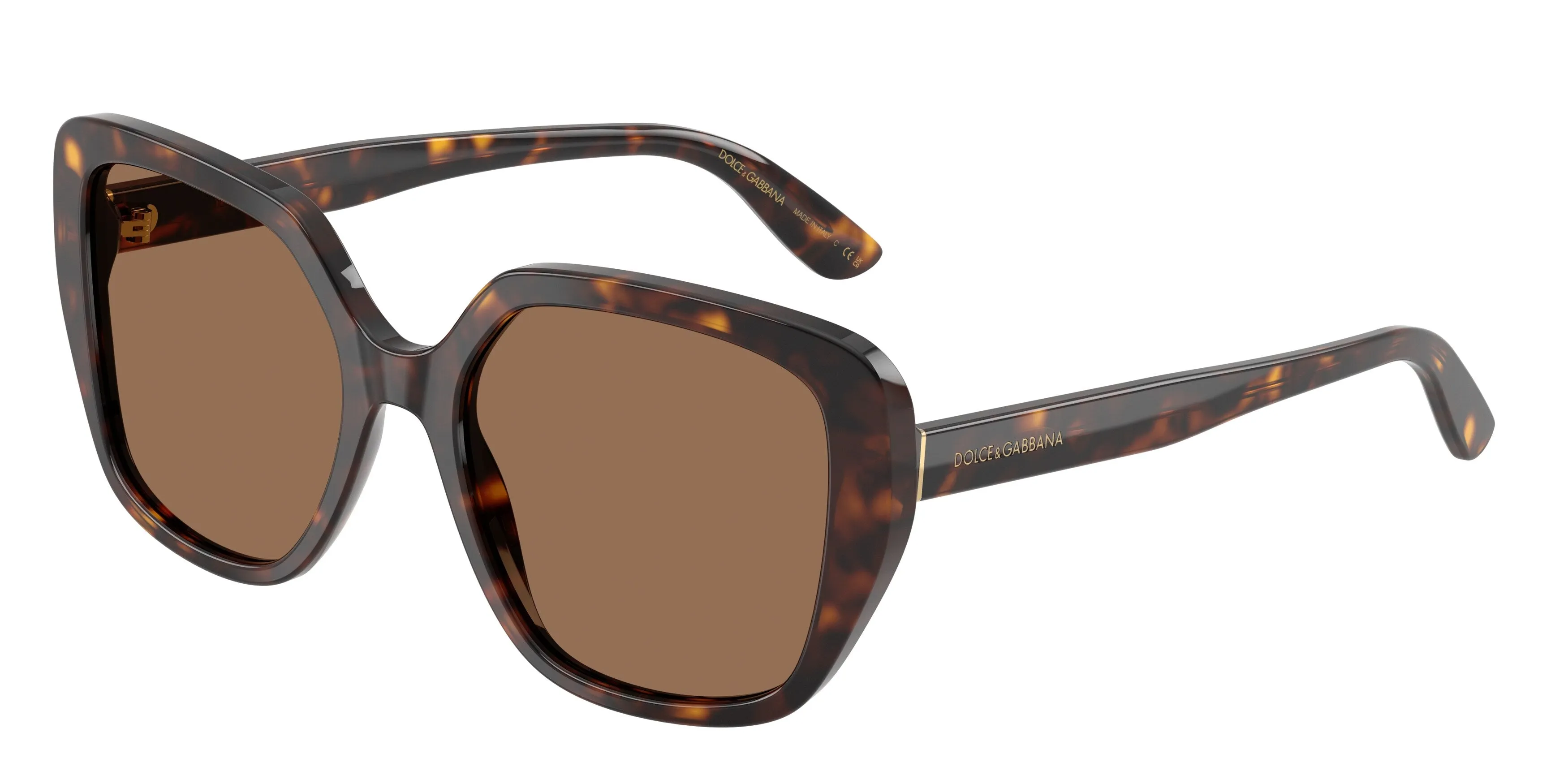 Dolce & Gabbana DG4569 502/73 Occhiali da sole Acetato Tartaruga Marrone Farfalla Normale - immagine 1