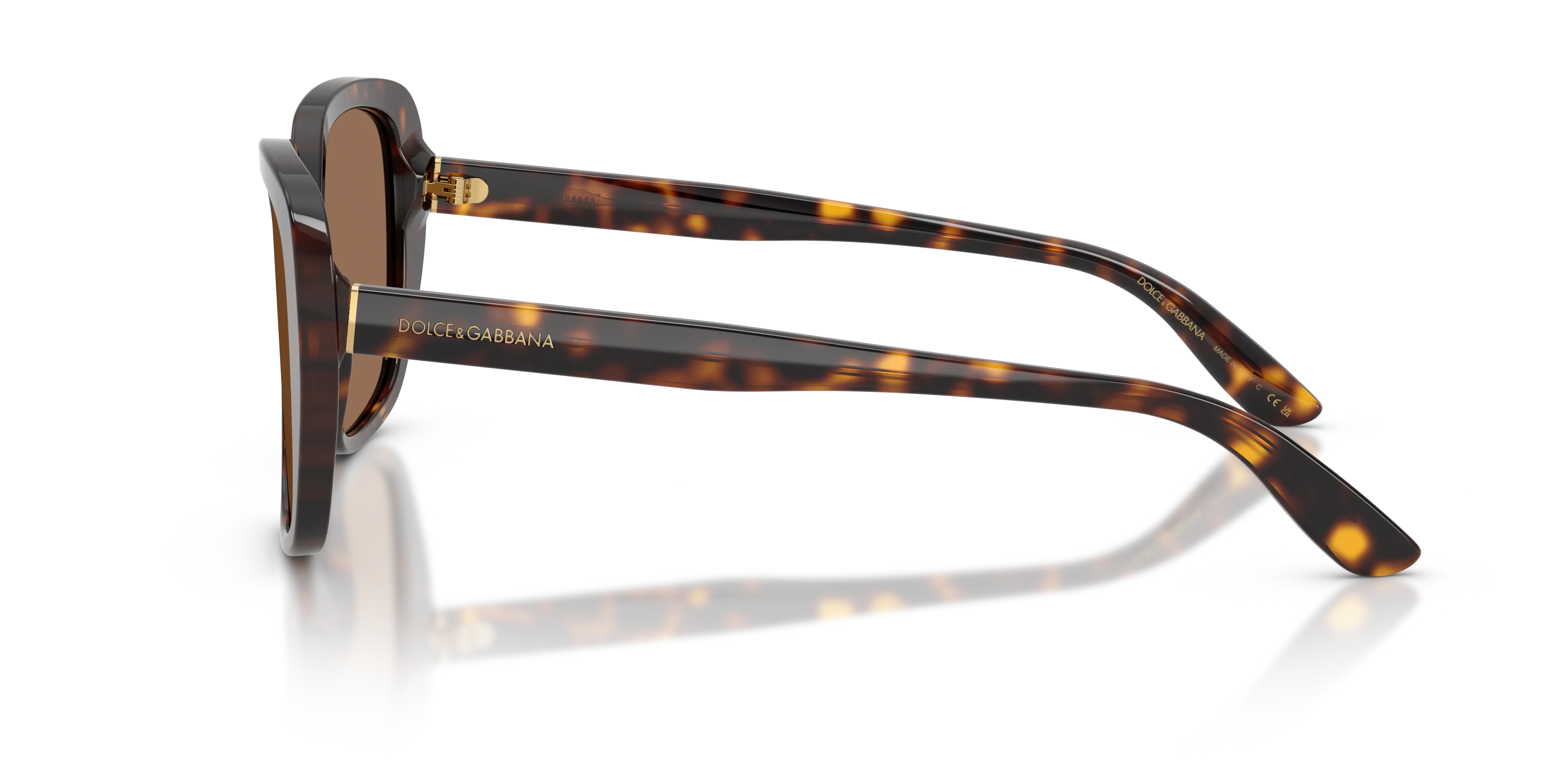 Dolce & Gabbana DG4569 502/73 Occhiali da sole Acetato Tartaruga Marrone Farfalla Normale - immagine 4